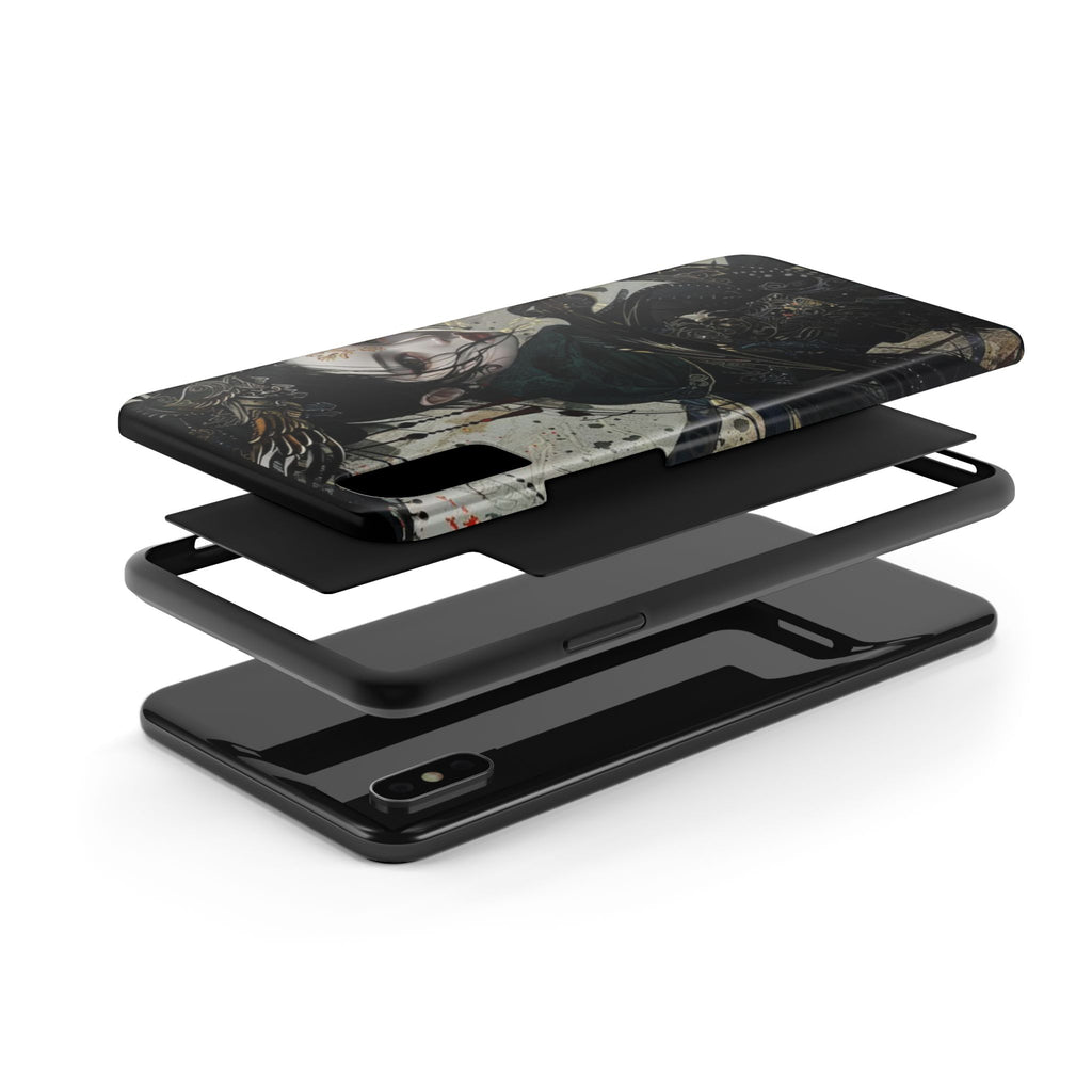 Tough Phone Cases with Artistic Designs, Durable Cases for Unique Style, Custom Phone Cover, Gifts for Art Lovers, Trendy Protection