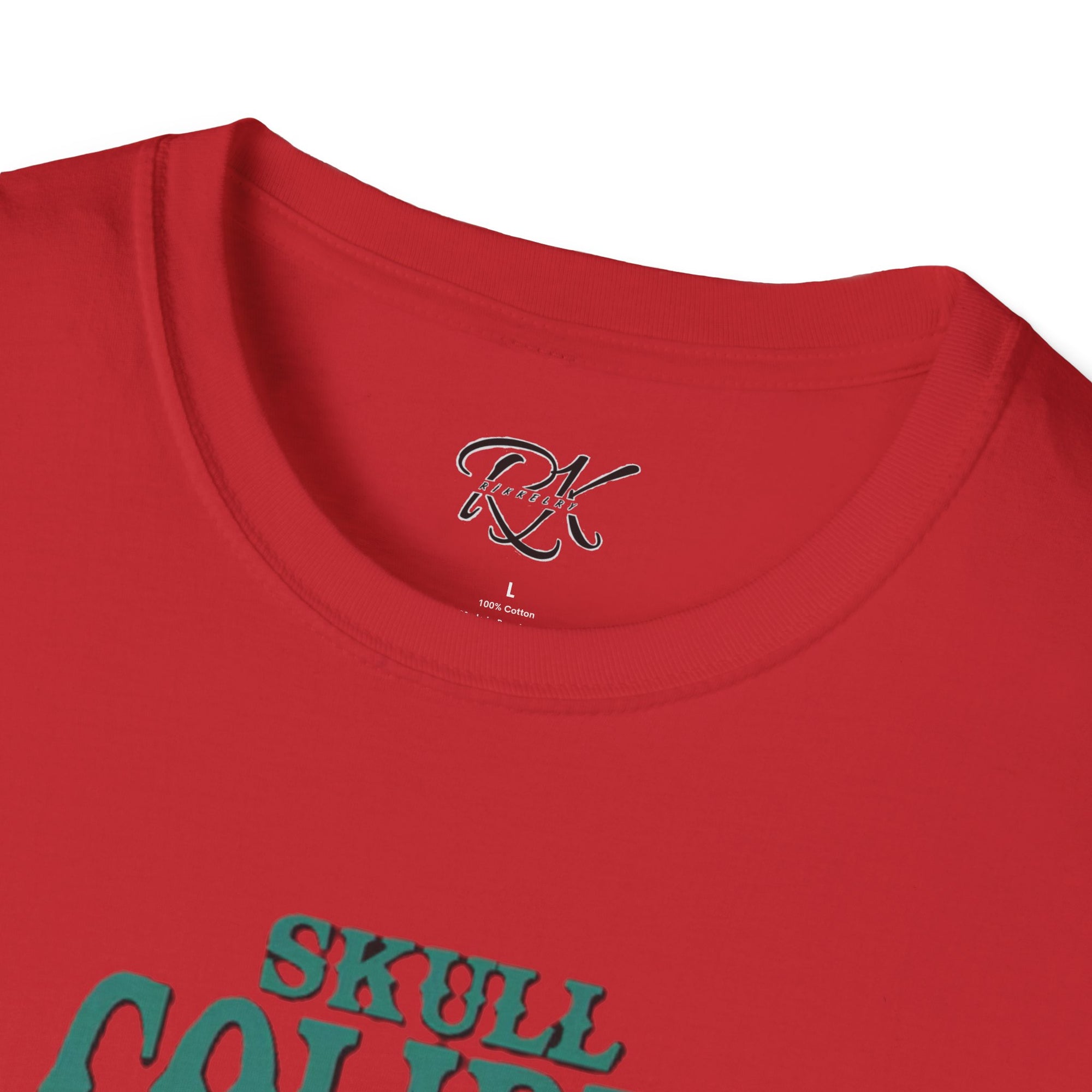 Skull & Roses Unisex T-Shirt, Casual Graphic Tee, Boho Shirt, Unique Gift, Festival Wear, Everyday Style
