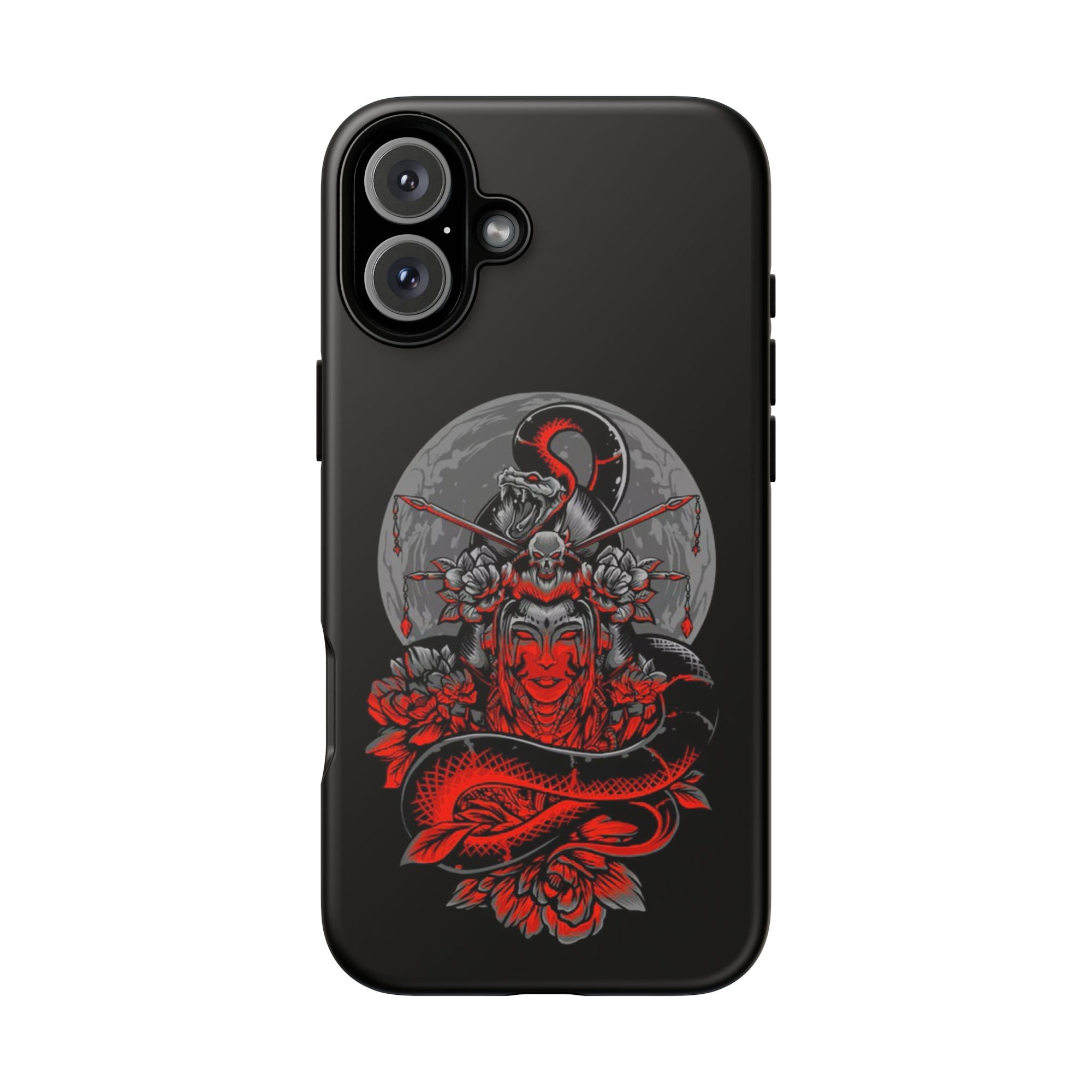 Tough Cases for iPhone, Dragon & Warrior Design, Durable Phone Protection, Perfect Gift for Tech Lovers, Unique Gifting