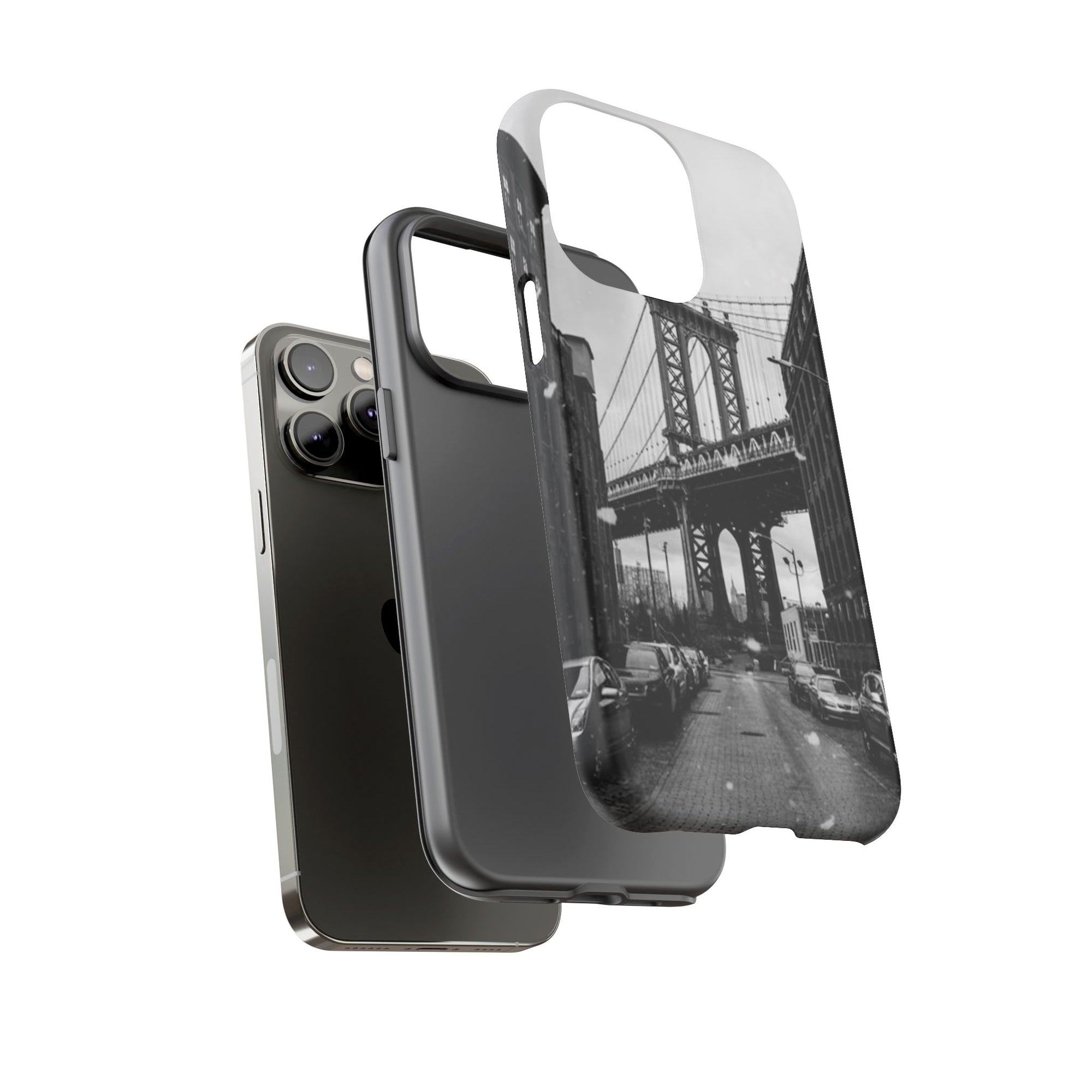 Black and White Phone Case with Iconic Bridge Design, Tough Cases for Photography Lovers, Unique Gift for Travelers, Stylish Everyday [...]