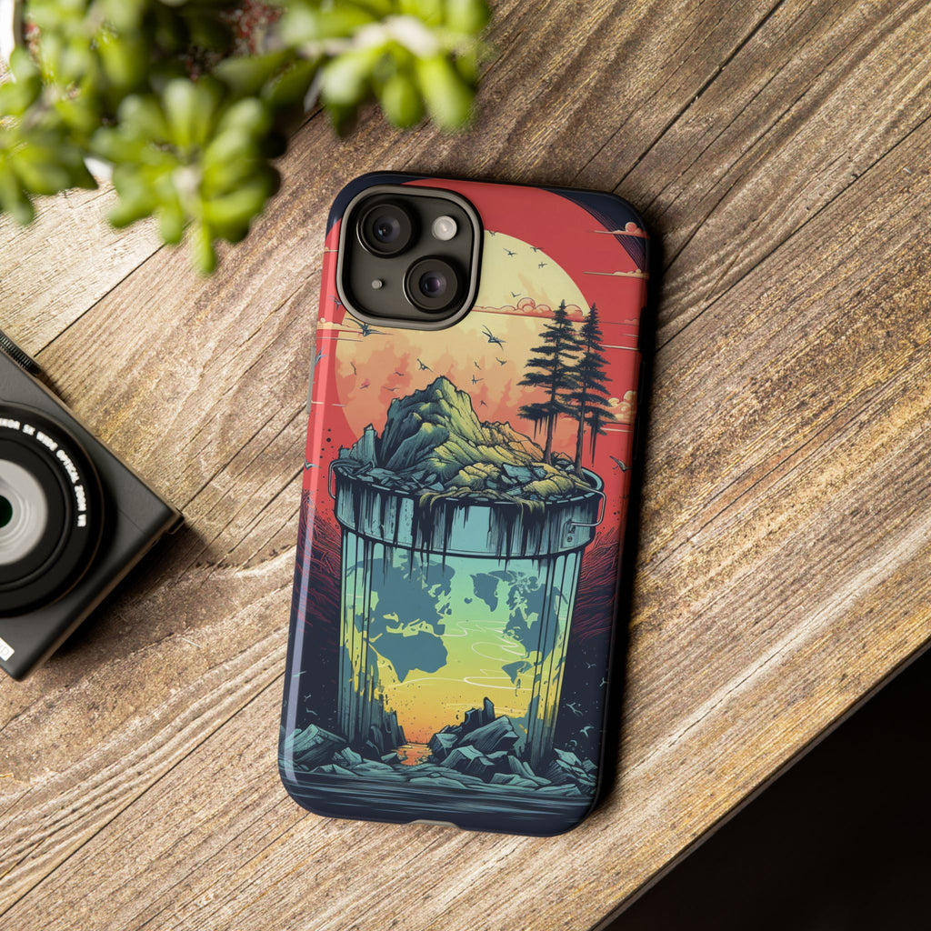 Vibrant Nature-Themed Phone Case, Tough Cases for Adventurers, Eco-Friendly, Trendy Phone Accessory, Great Gift for Nature Lovers