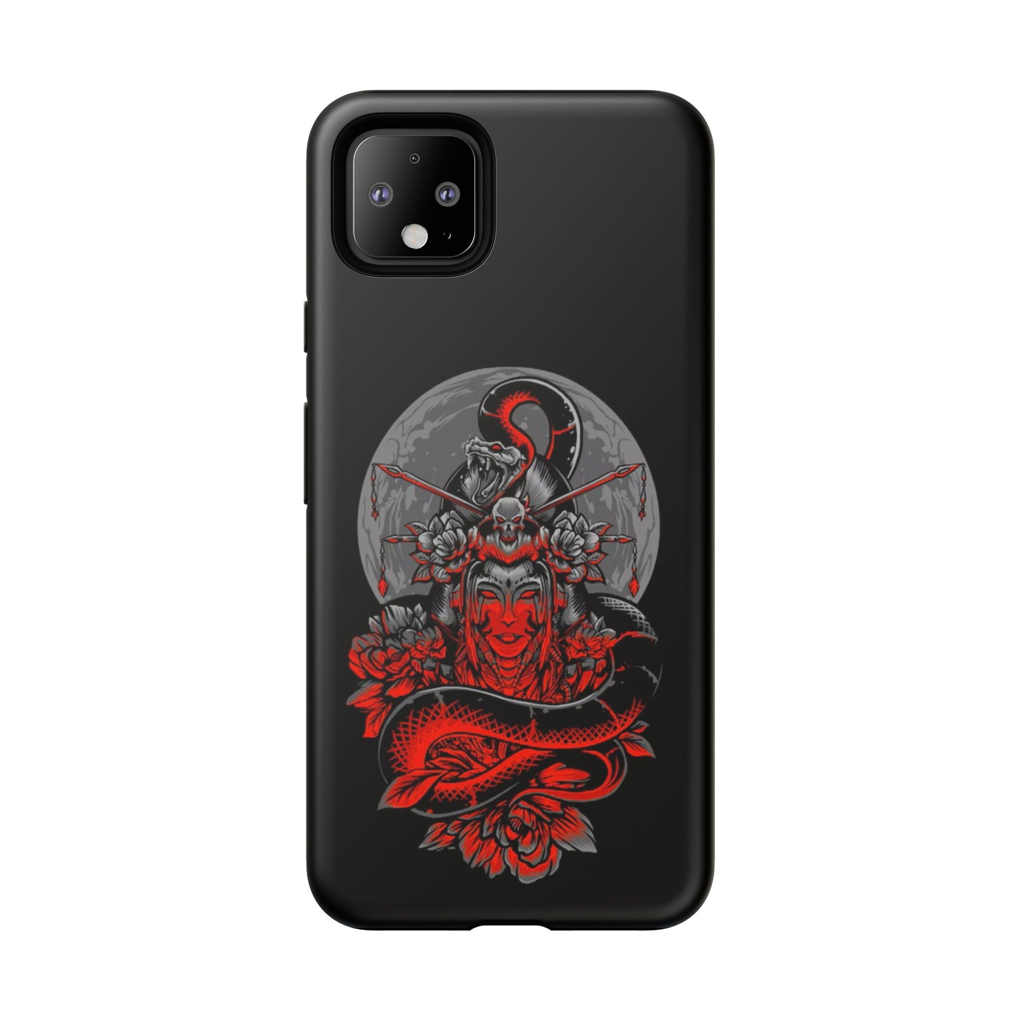Tough Cases for iPhone, Dragon & Warrior Design, Durable Phone Protection, Perfect Gift for Tech Lovers, Unique Gifting