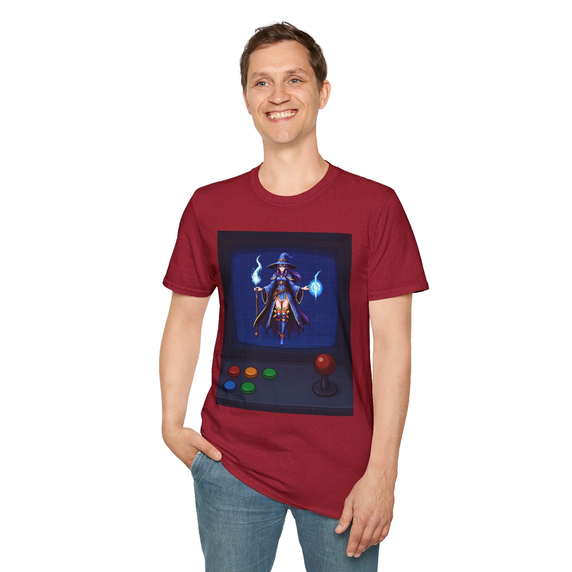 Retro Gamer Unisex T-Shirt - Perfect Gift for Gamers, Video Game Lovers, Game Night, Casual Wear, Fun Tees