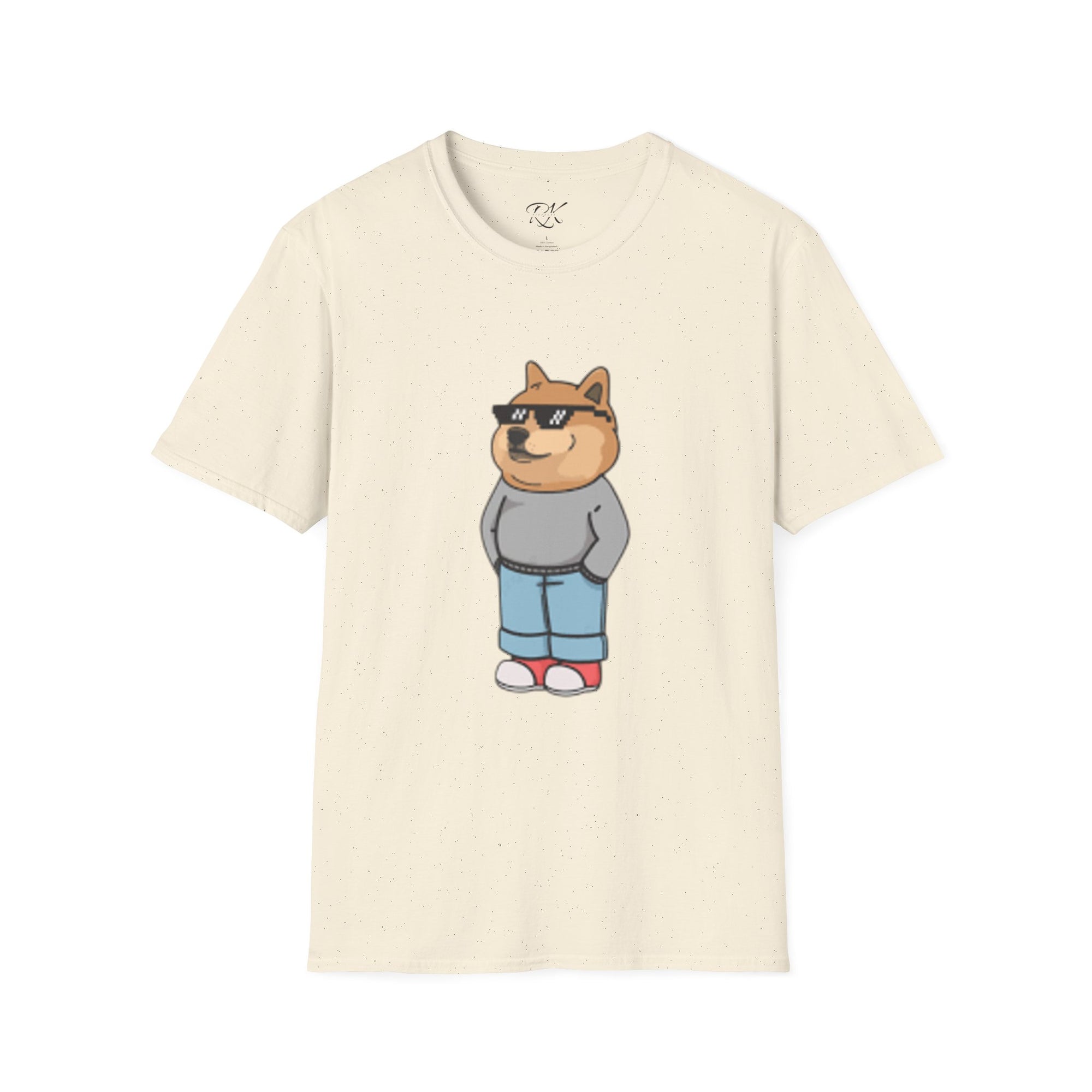 Cool Dog Graphic Tee | Unisex Softstyle T-Shirt, Funny Pet Lover Gift, Dog Dad Shirt, Casual Wear, Gift for Animal Lovers
