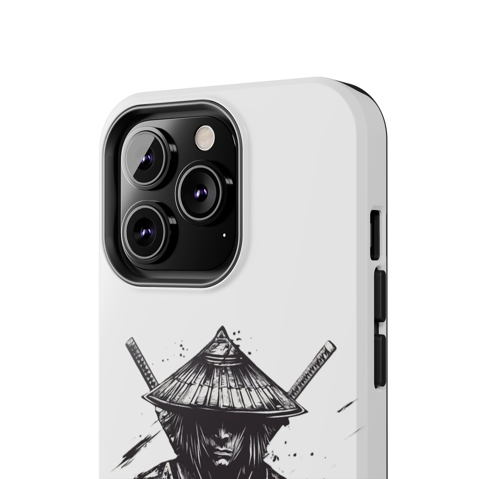 Samurai Tough Phone Cases, Rugged Smartphone Accessories, Durable Covers for Men, Unique Gifts for Him, Japanese Warrior Design
