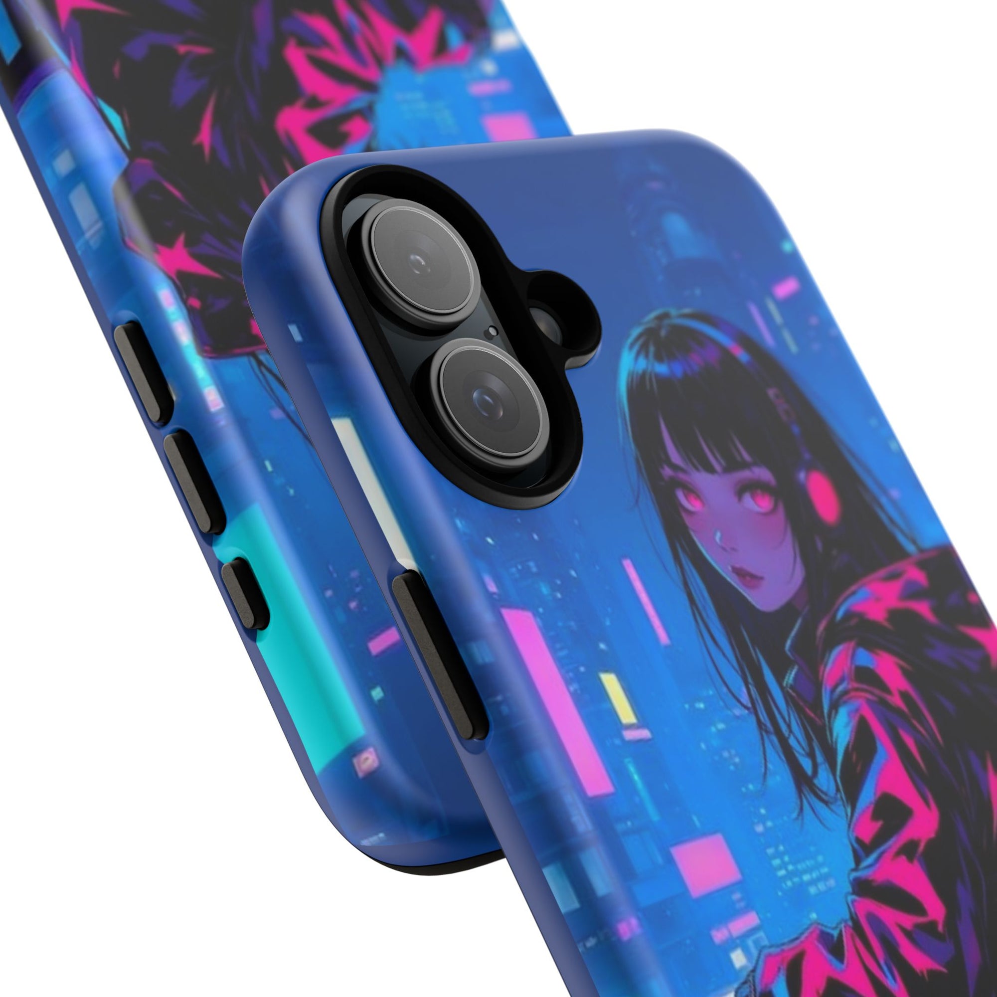 Futuristic Phone Case, Cyberpunk Aesthetic, Tough Phone Cover, Urban Style, Gift for Tech Lovers, Unique Phone Accessories, Streetwear [...]