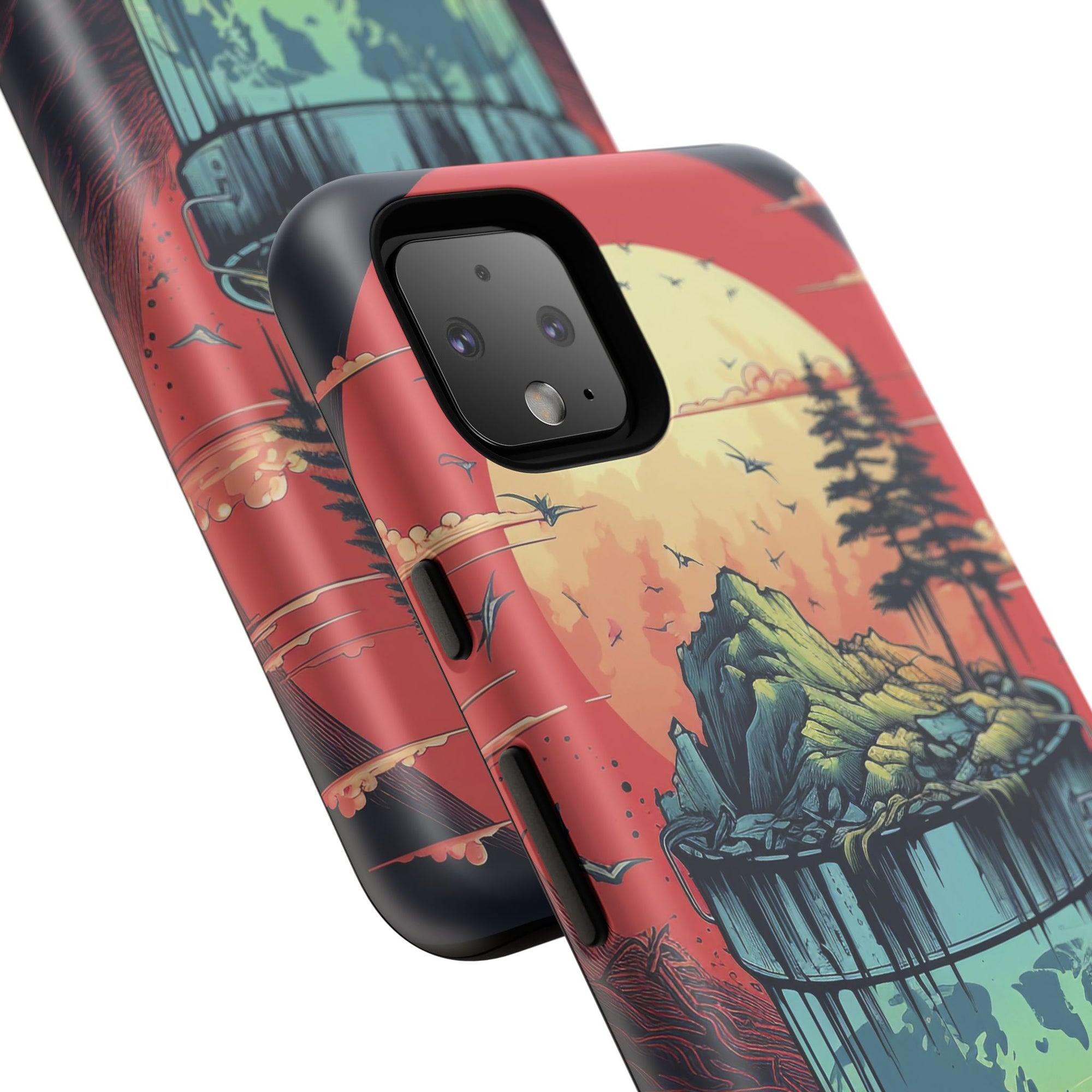 Vibrant Nature-Themed Phone Case, Tough Cases for Adventurers, Eco-Friendly, Trendy Phone Accessory, Great Gift for Nature Lovers