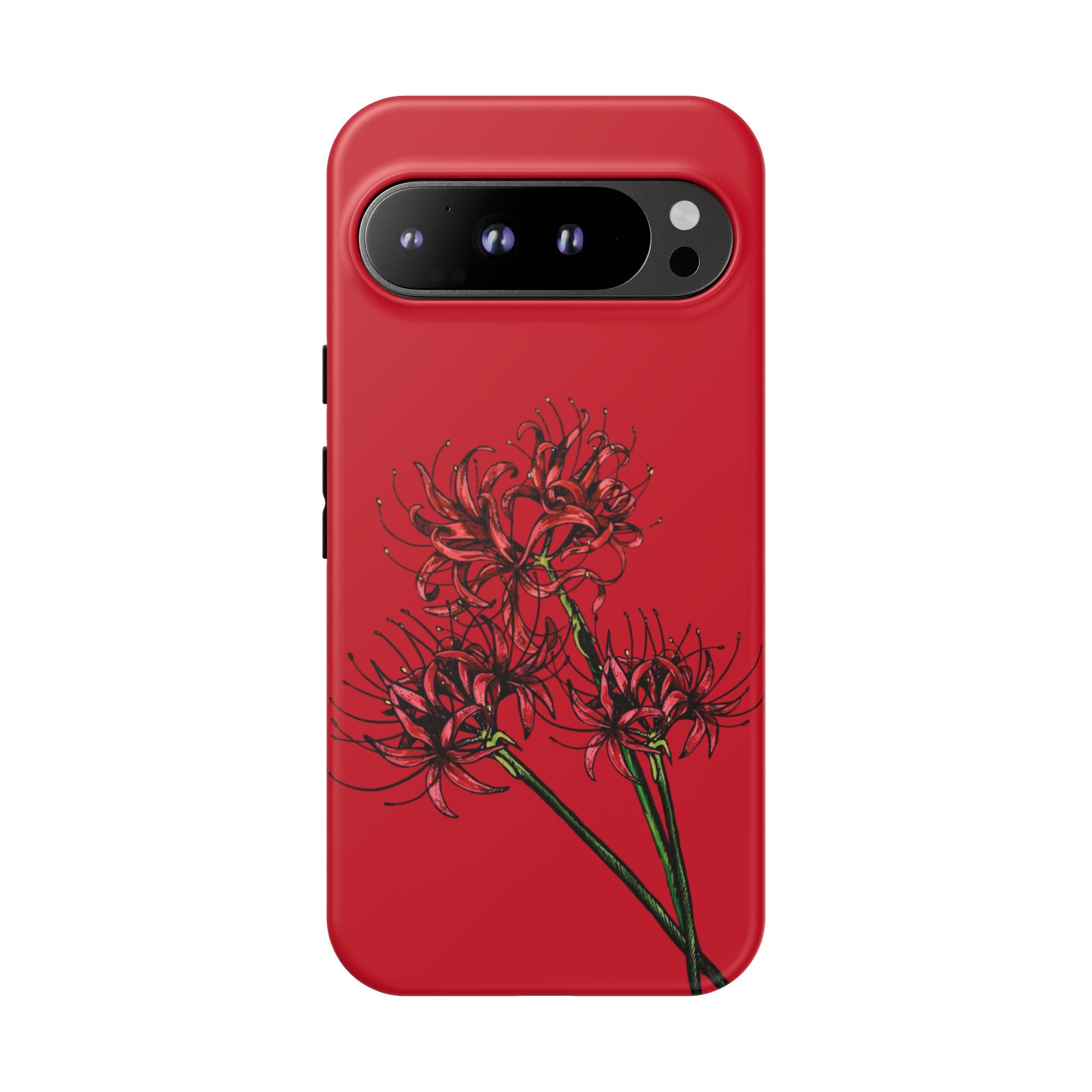 Floral Phone Case, Cute Durable Case for Plants Lovers, Stylish Tech Accessories, Gift for Her, Autumn Decor