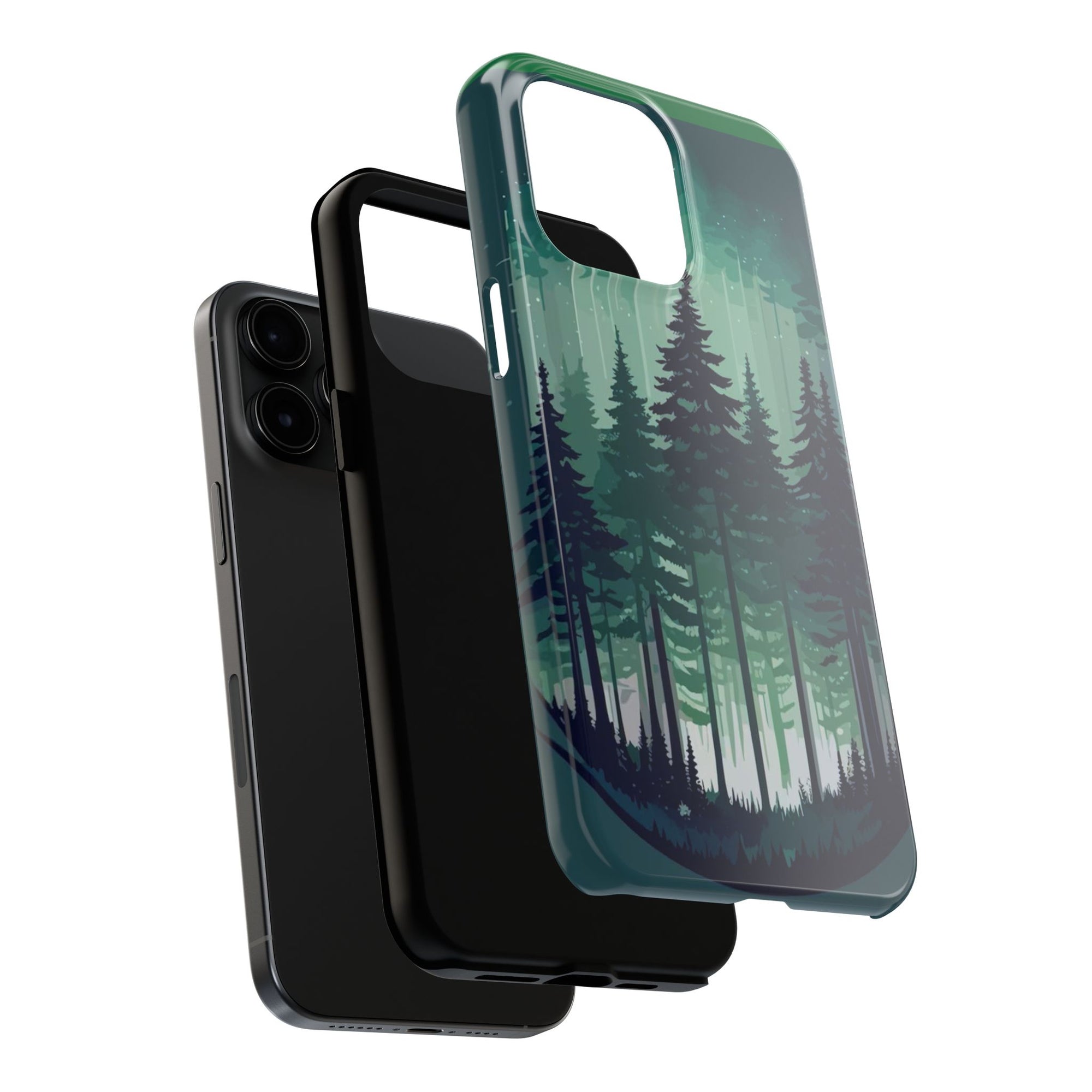 Tough Phone Cases – Forest Vibe, Nature Lover Gift, Outdoor Adventure Accessory, Eco-Friendly Phone Protection, Unique Gift Idea