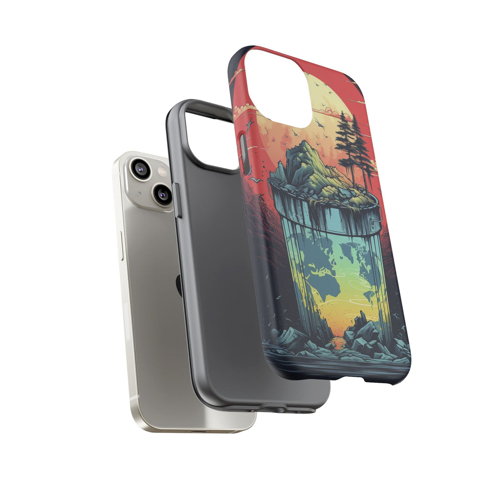Vibrant Nature-Themed Phone Case, Tough Cases for Adventurers, Eco-Friendly, Trendy Phone Accessory, Great Gift for Nature Lovers