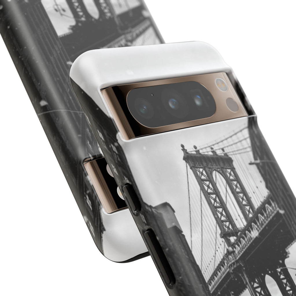 Black and White Phone Case with Iconic Bridge Design, Tough Cases for Photography Lovers, Unique Gift for Travelers, Stylish Everyday [...]