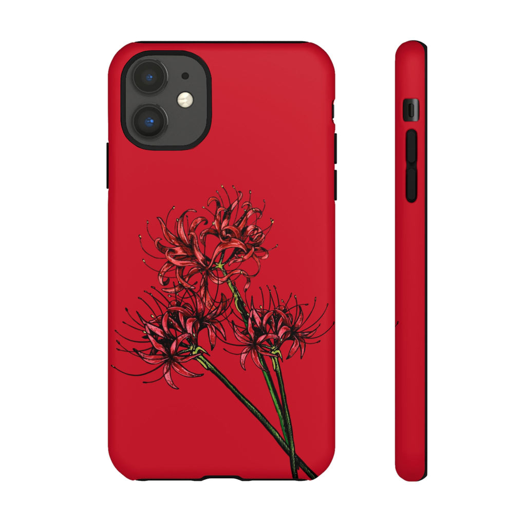 Floral Phone Case, Cute Durable Case for Plants Lovers, Stylish Tech Accessories, Gift for Her, Autumn Decor