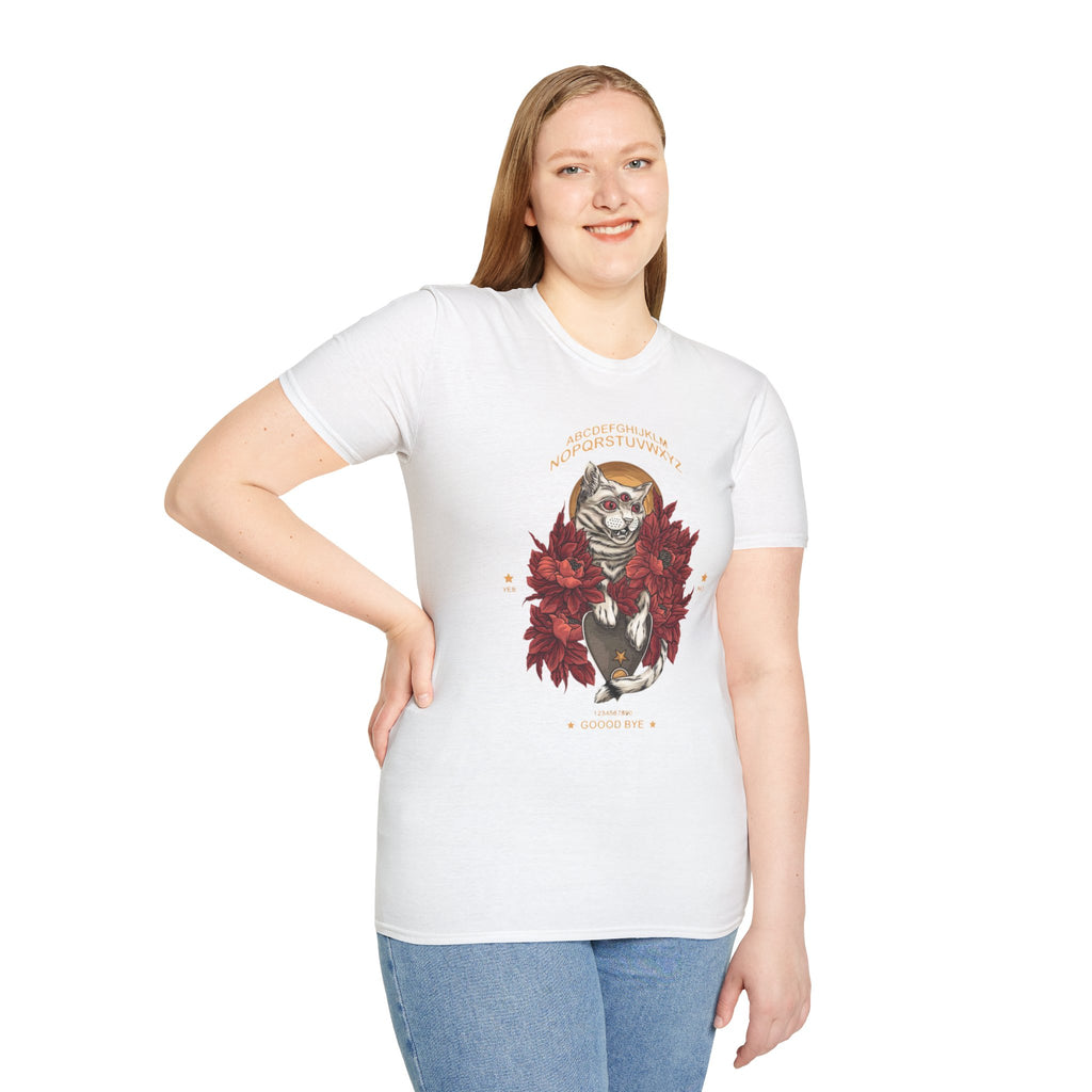Nature-Inspired Graphic Unisex T-Shirt, Cozy Fall Vibes, Animal Lover Gift, Perfect for Autumn Celebrations, Unique Animal Design