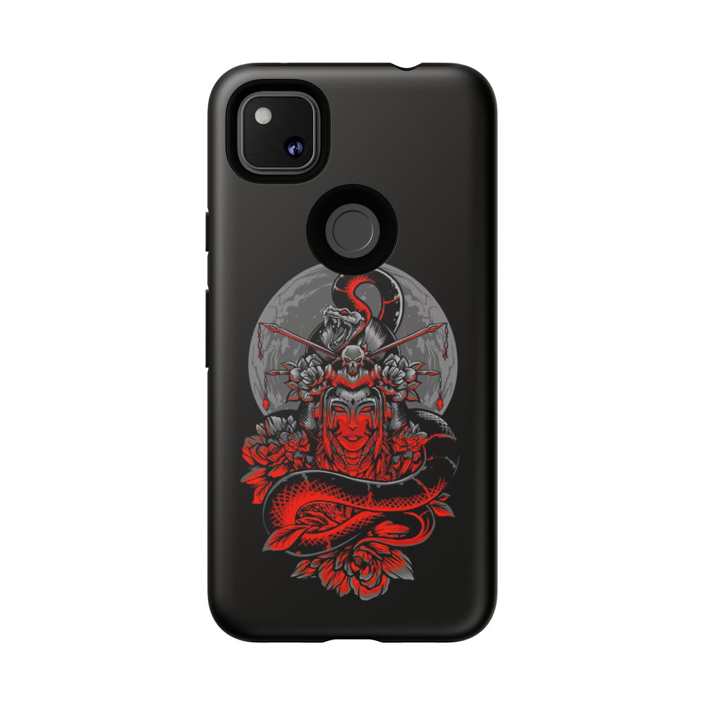 Tough Cases for iPhone, Dragon & Warrior Design, Durable Phone Protection, Perfect Gift for Tech Lovers, Unique Gifting