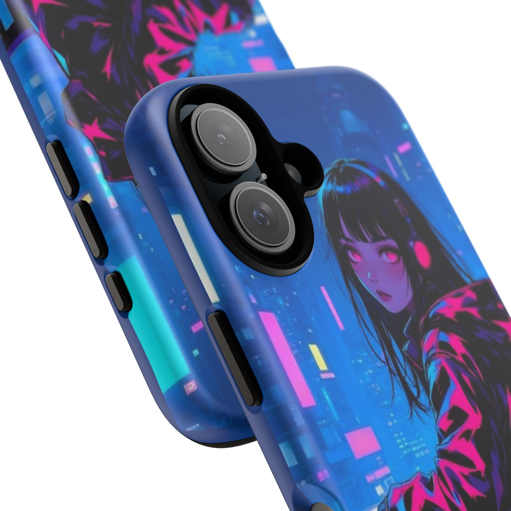 Futuristic Phone Case, Cyberpunk Aesthetic, Tough Phone Cover, Urban Style, Gift for Tech Lovers, Unique Phone Accessories, Streetwear [...]