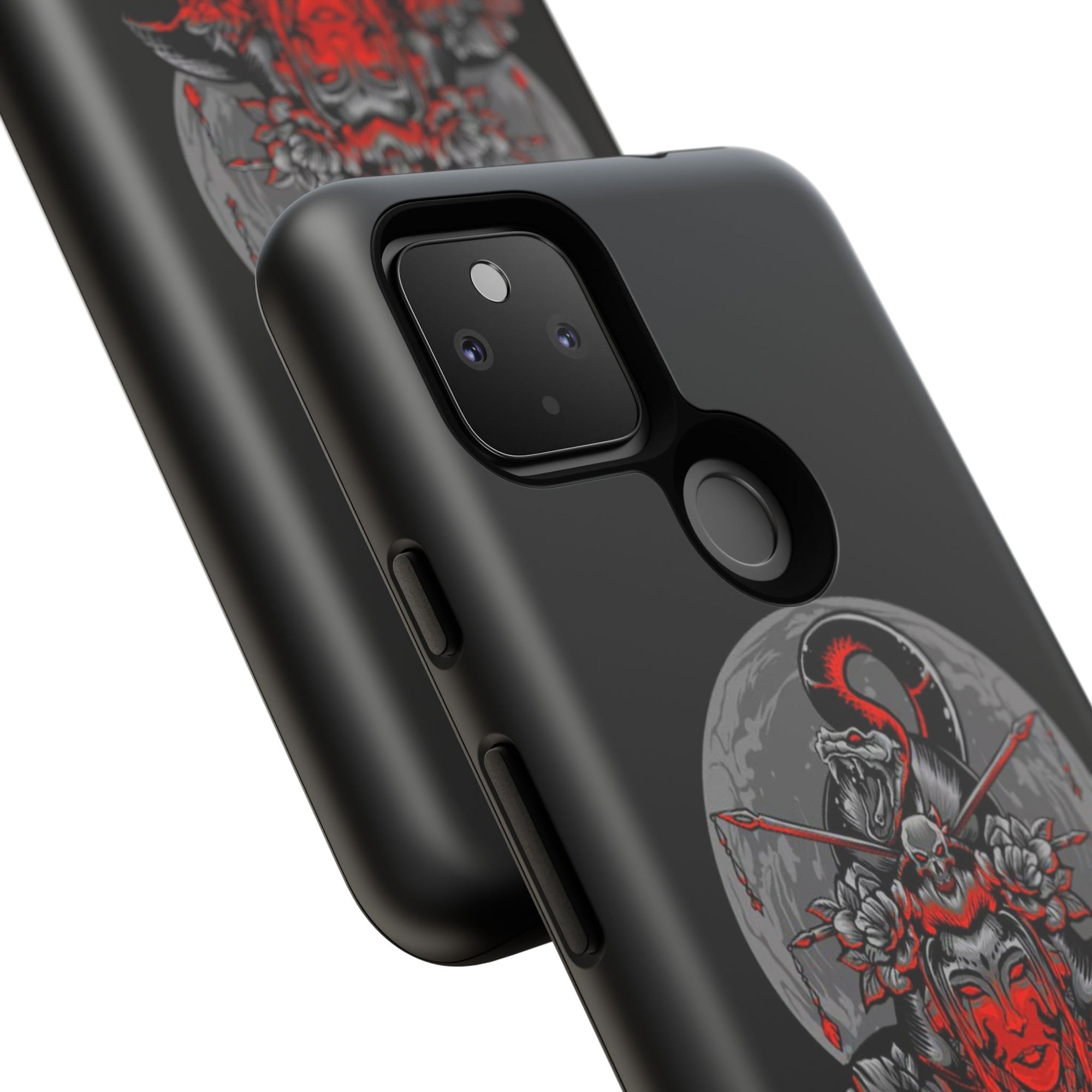 Tough Cases for iPhone, Dragon & Warrior Design, Durable Phone Protection, Perfect Gift for Tech Lovers, Unique Gifting