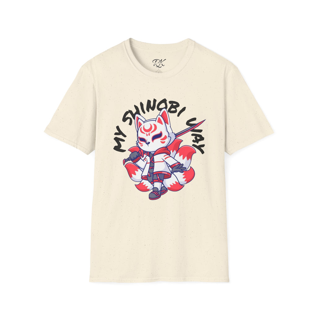 Unisex Anime T-Shirt - 'My Shinobi Pal' Graphic Tee, Comfortable Streetwear, Gift for Anime Lovers, Casual Wear, Stylish Outfit