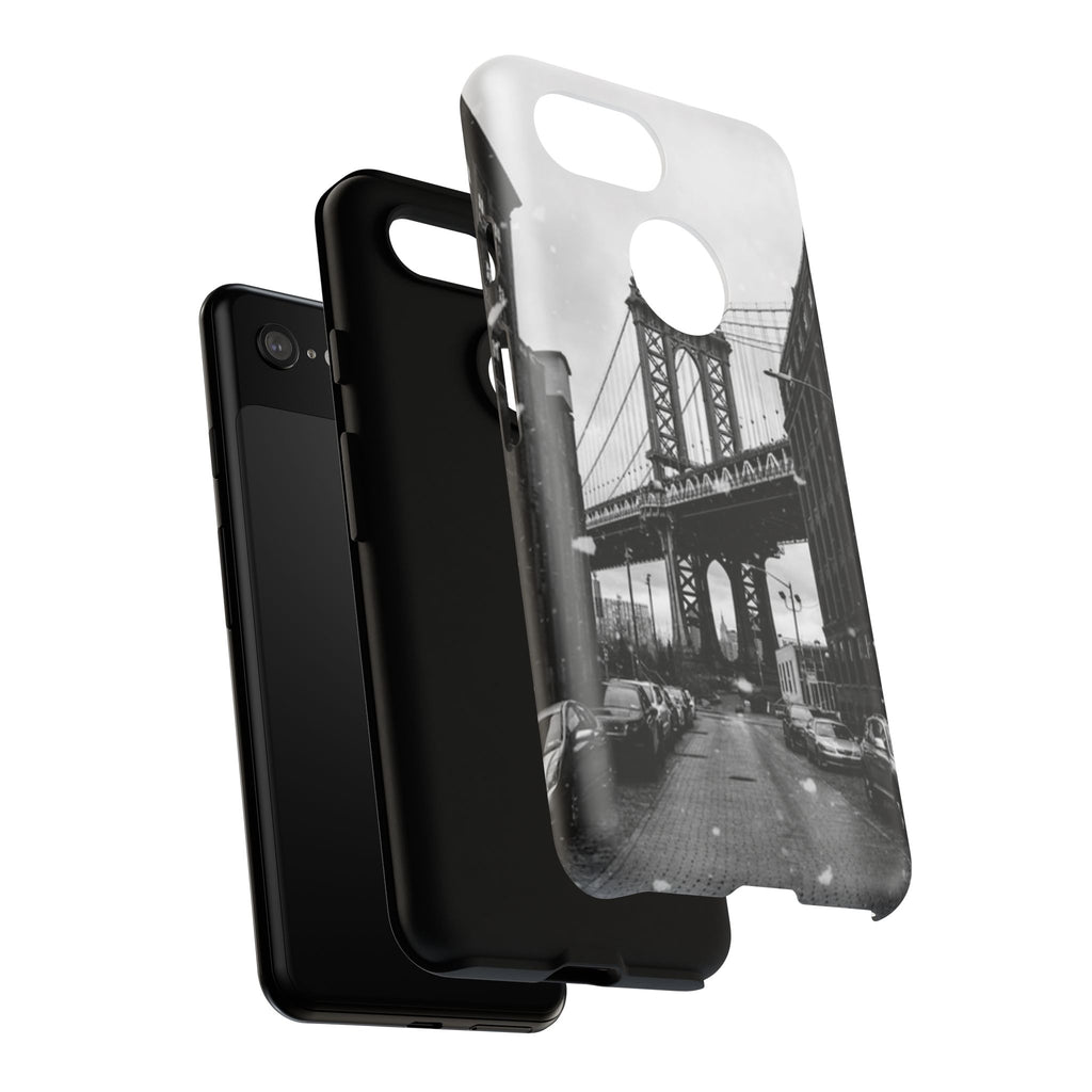 Black and White Phone Case with Iconic Bridge Design, Tough Cases for Photography Lovers, Unique Gift for Travelers, Stylish Everyday [...]