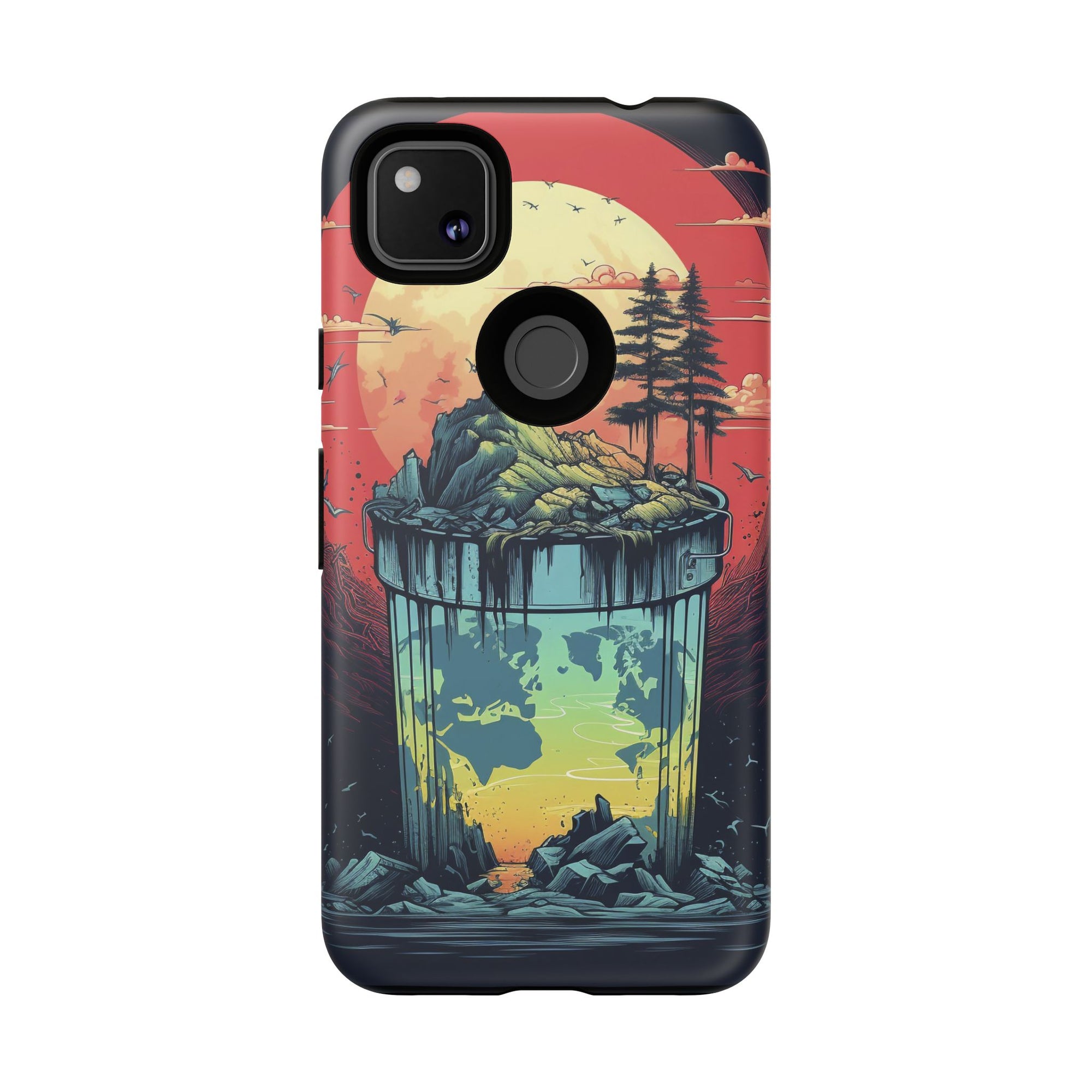 Vibrant Nature-Themed Phone Case, Tough Cases for Adventurers, Eco-Friendly, Trendy Phone Accessory, Great Gift for Nature Lovers