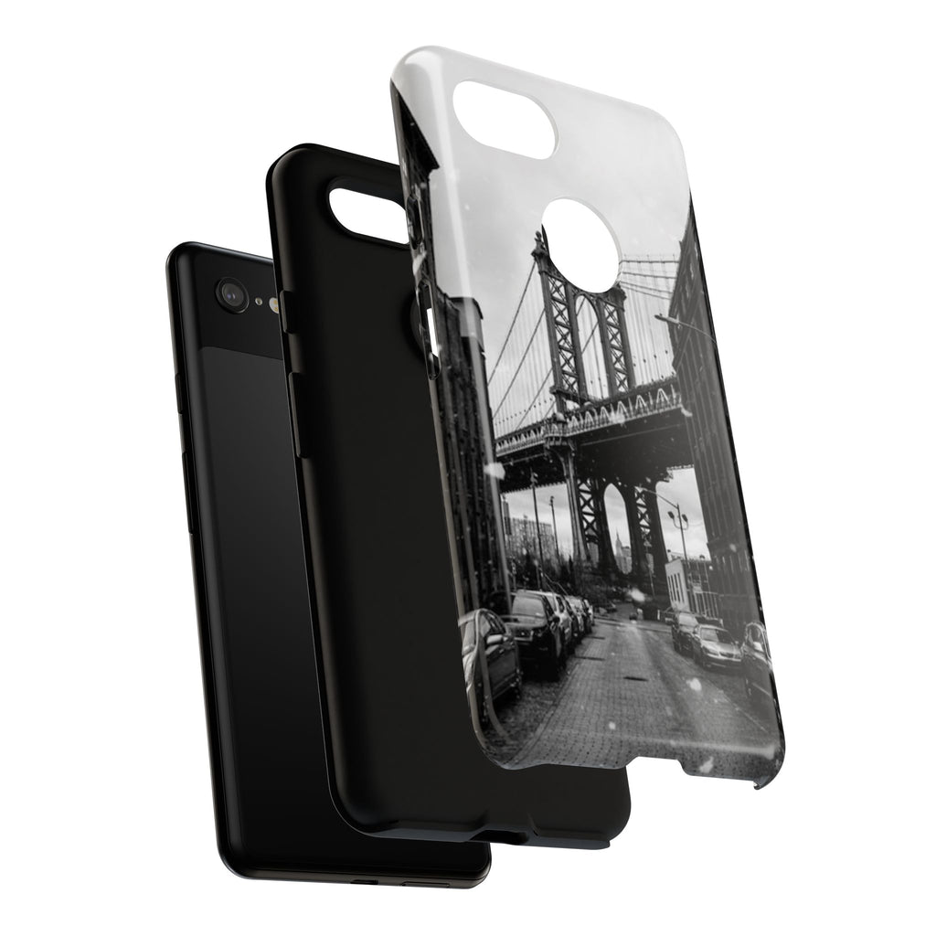 Black and White Phone Case with Iconic Bridge Design, Tough Cases for Photography Lovers, Unique Gift for Travelers, Stylish Everyday [...]