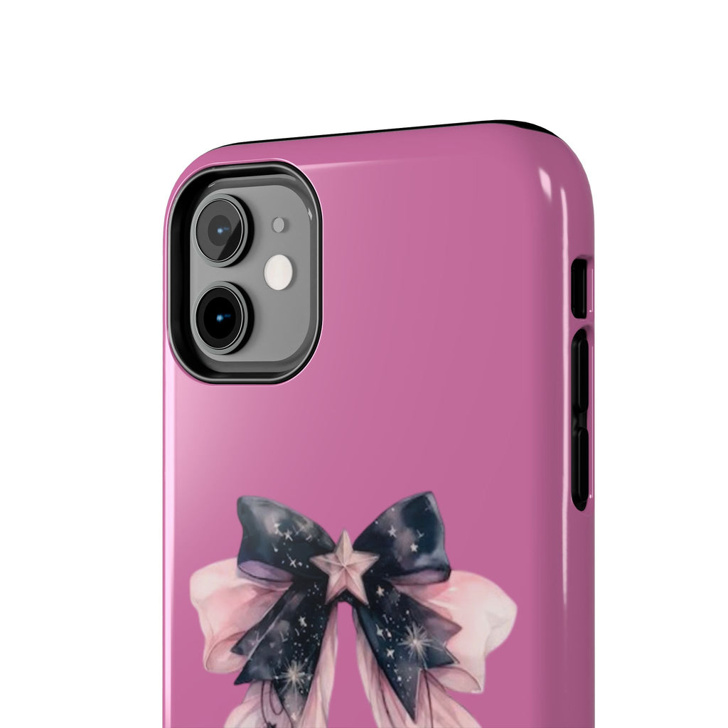 Pink Ribbon Tough Phone Cases, Galaxy Phone Covers, Chic Phone Protection, Ideal Gift for Her, Stylish Tech Accessories
