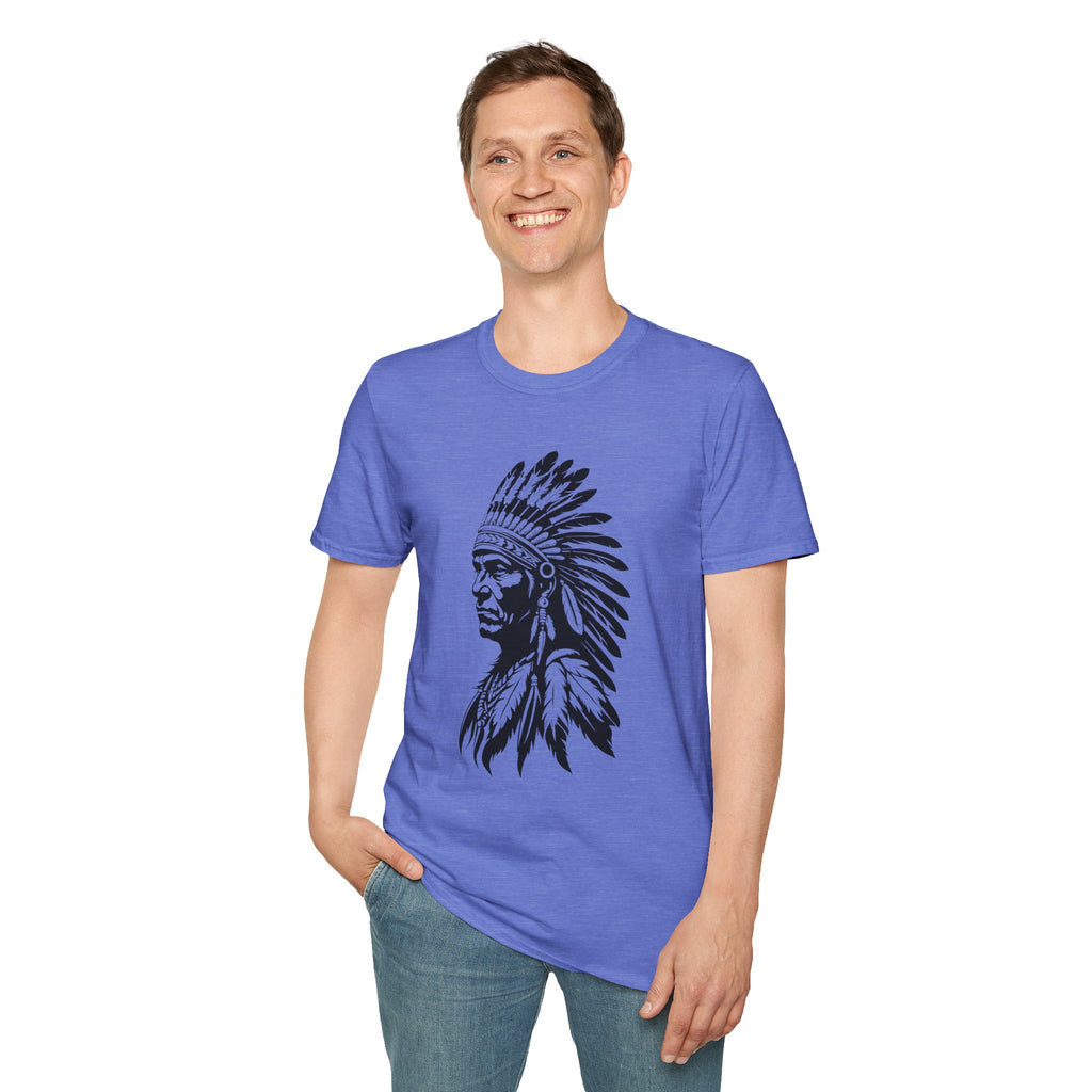 Cultural Heritage Graphic Tee - Unisex Softstyle T-Shirt, Ethnic Tee, Festival Shirt, Casual Wear, Gift for Him/Her