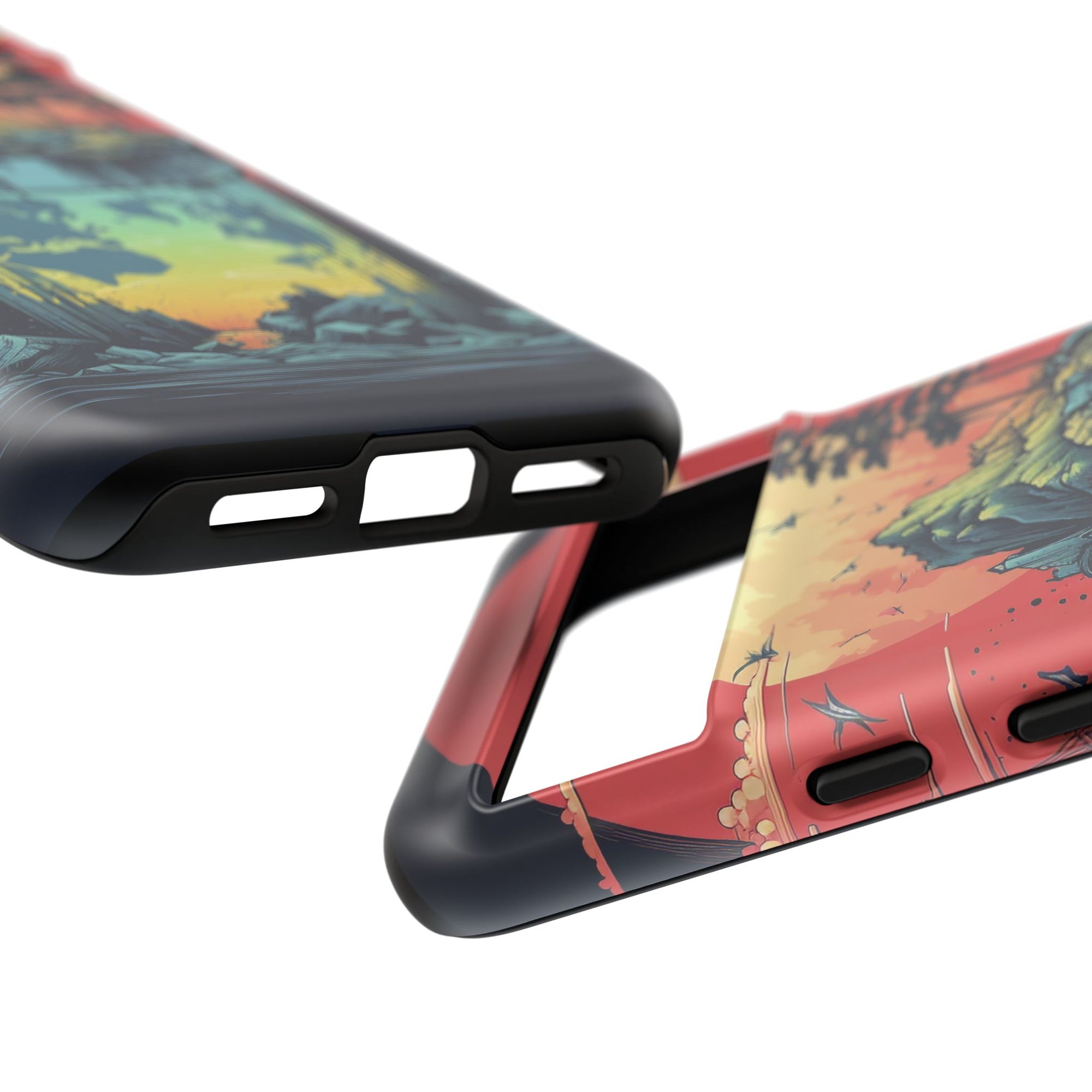 Vibrant Nature-Themed Phone Case, Tough Cases for Adventurers, Eco-Friendly, Trendy Phone Accessory, Great Gift for Nature Lovers