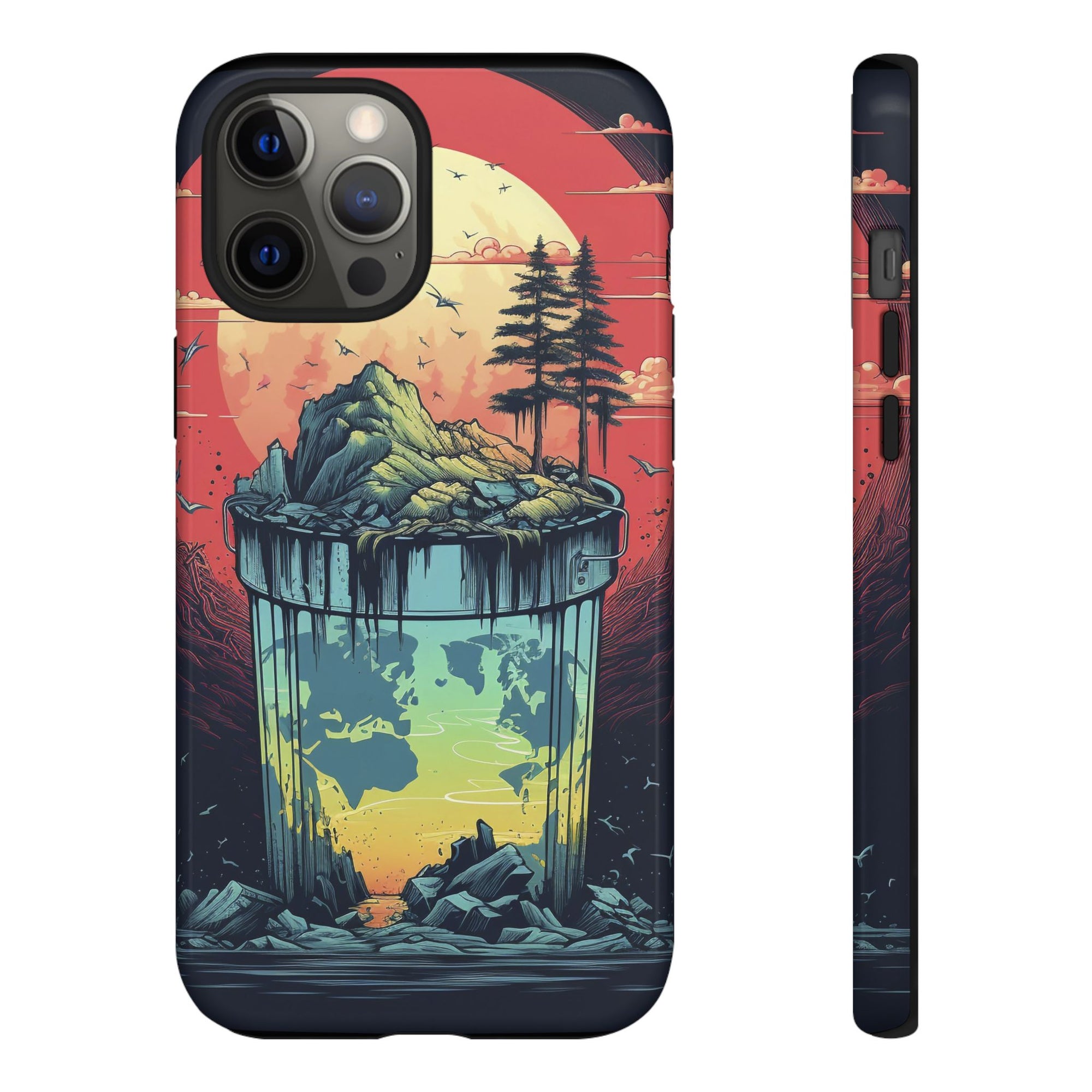 Vibrant Nature-Themed Phone Case, Tough Cases for Adventurers, Eco-Friendly, Trendy Phone Accessory, Great Gift for Nature Lovers
