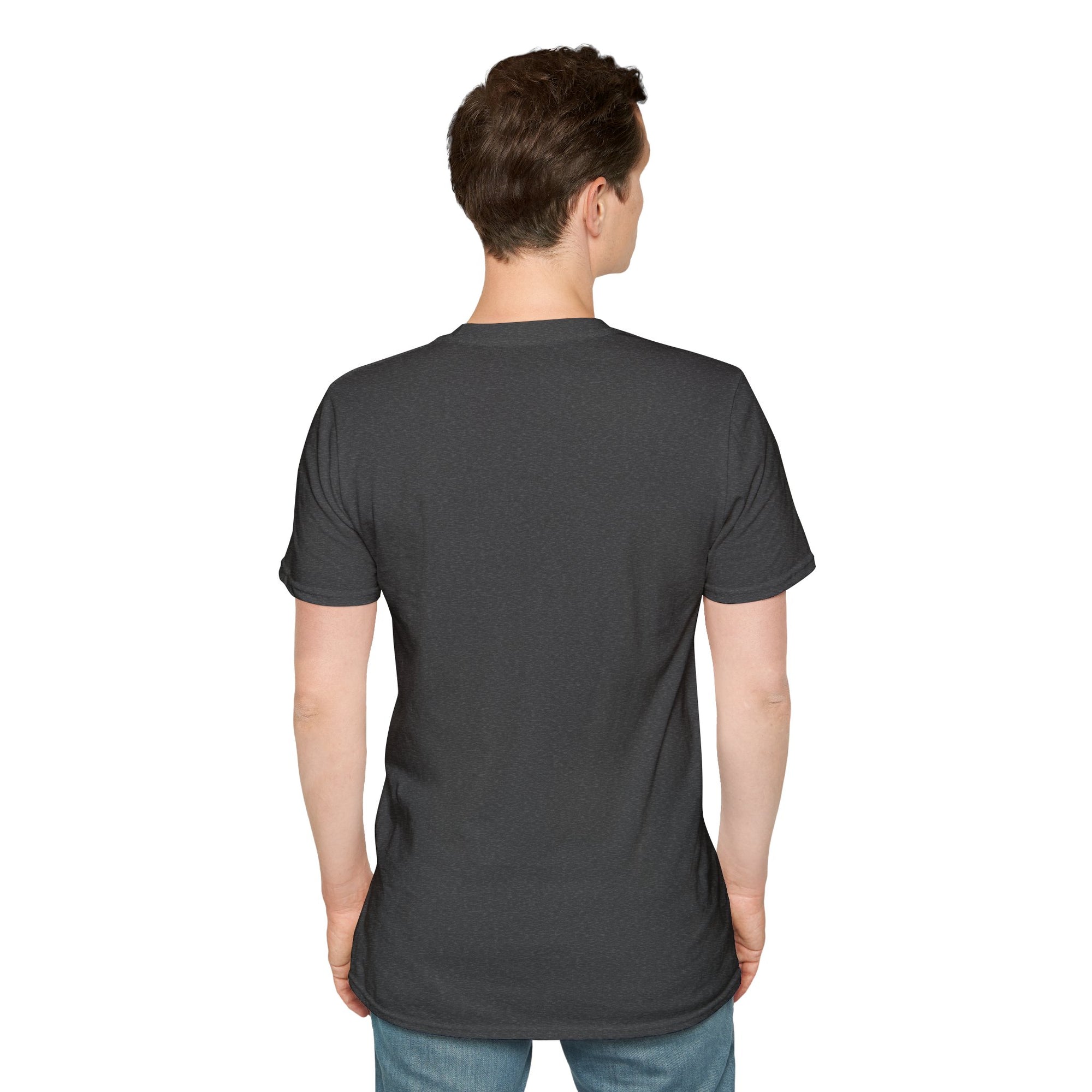 Skull and Roses T-Shirt | Edgy Unisex Softstyle Tee for Music Lovers, Halloween, Casual Wear, Gift Idea, Streetwear