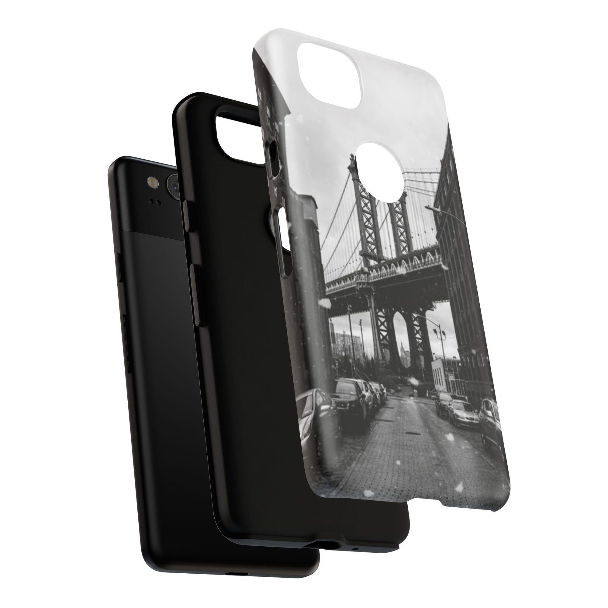 Black and White Phone Case with Iconic Bridge Design, Tough Cases for Photography Lovers, Unique Gift for Travelers, Stylish Everyday [...]