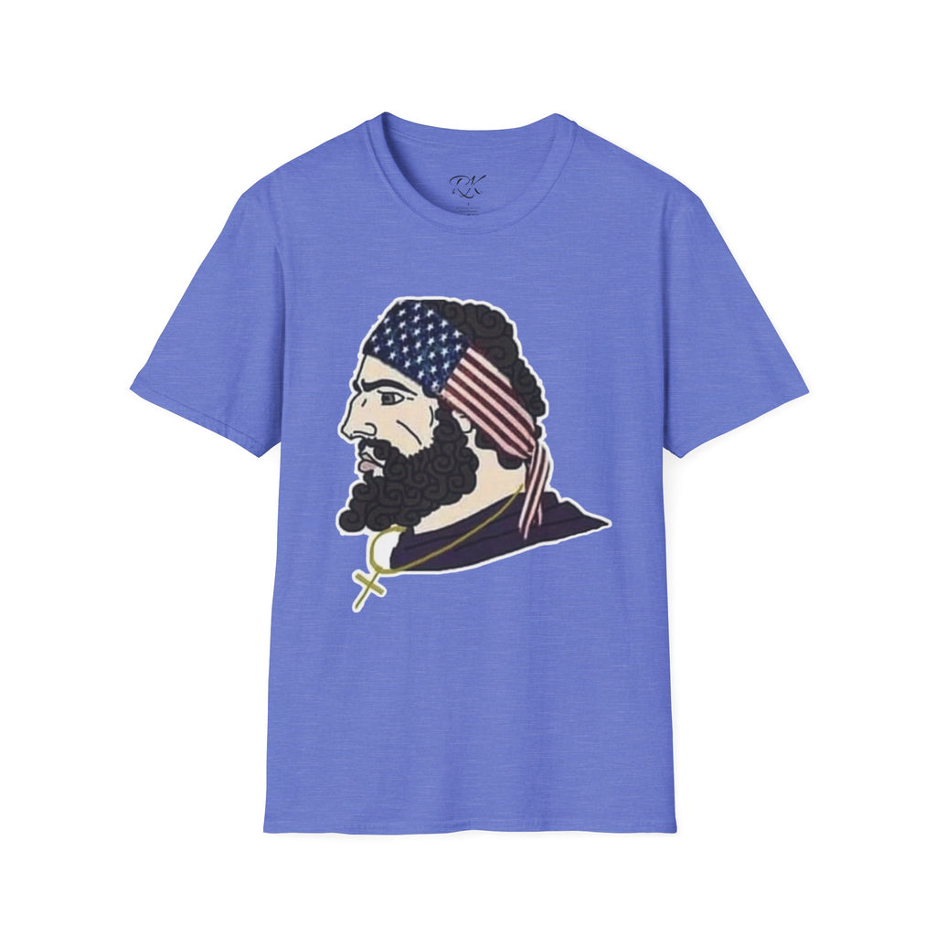 Patriotic Graphic T-Shirt, Unisex Softstyle Tee, Independence Day Gift, Freedom Apparel, Americana Clothing
