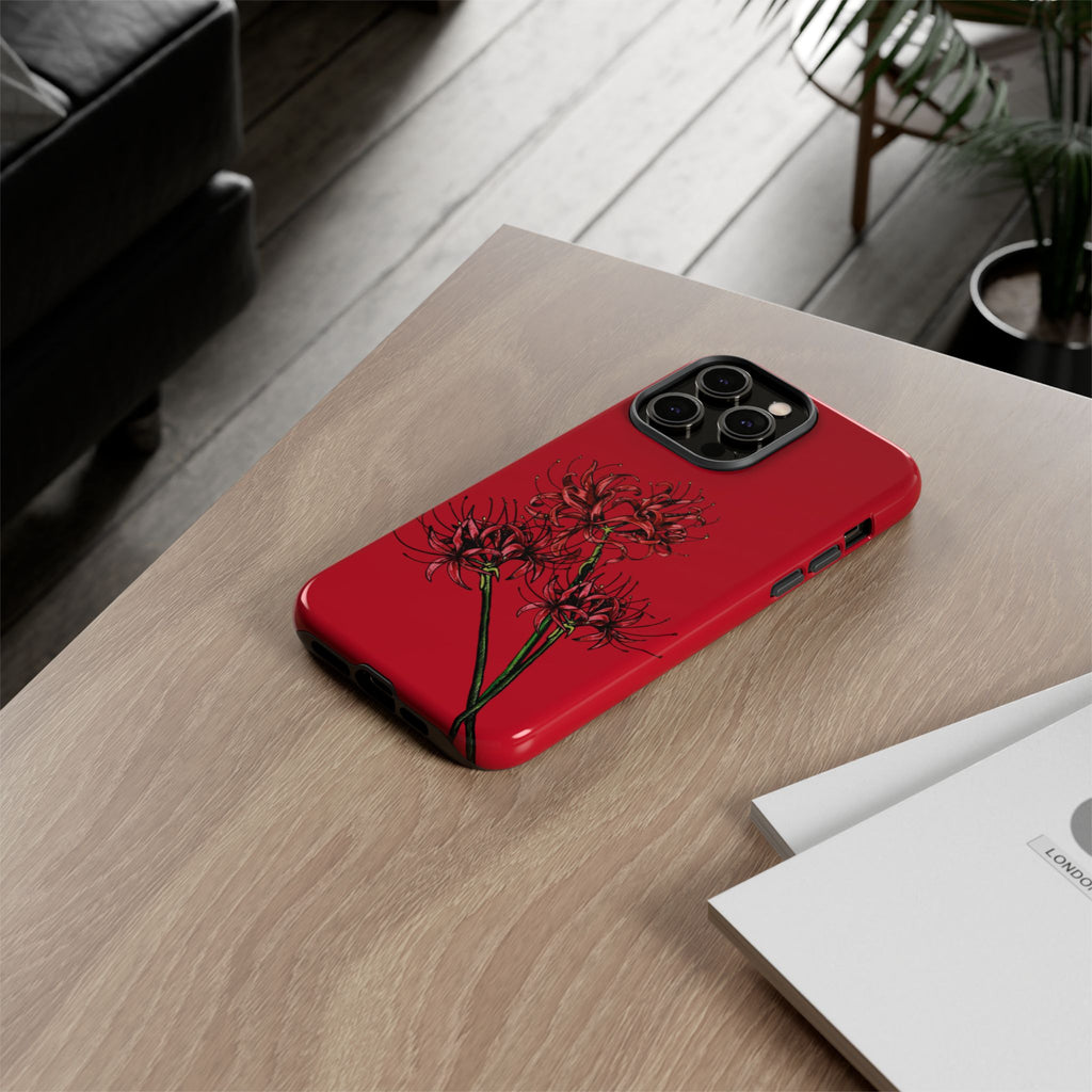 Floral Phone Case, Cute Durable Case for Plants Lovers, Stylish Tech Accessories, Gift for Her, Autumn Decor