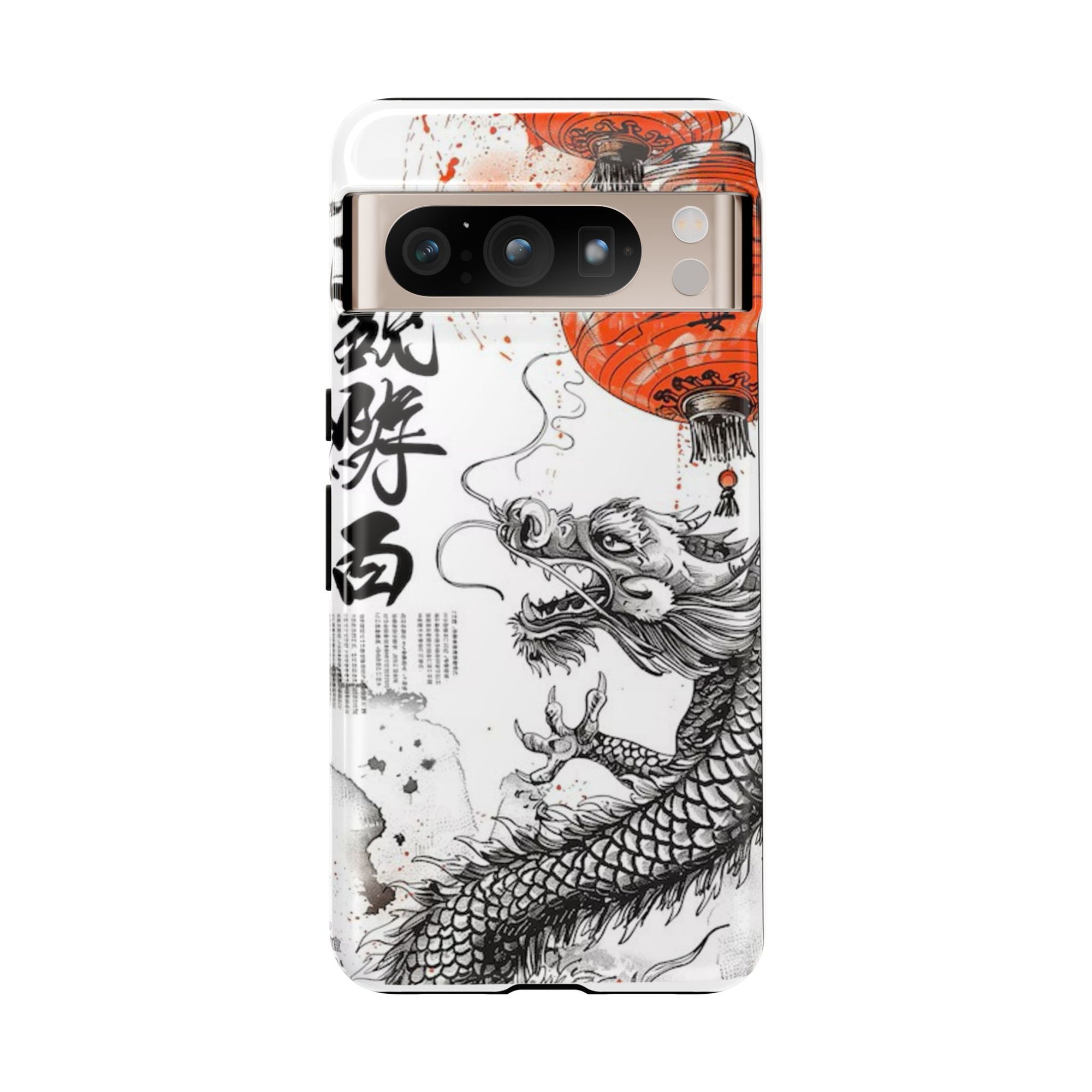 Dragon Design Phone Case, Tough Cases with Chinese Art for Unique Style, Gift for Art Lovers, Phone Protection, Trendy Accessories
