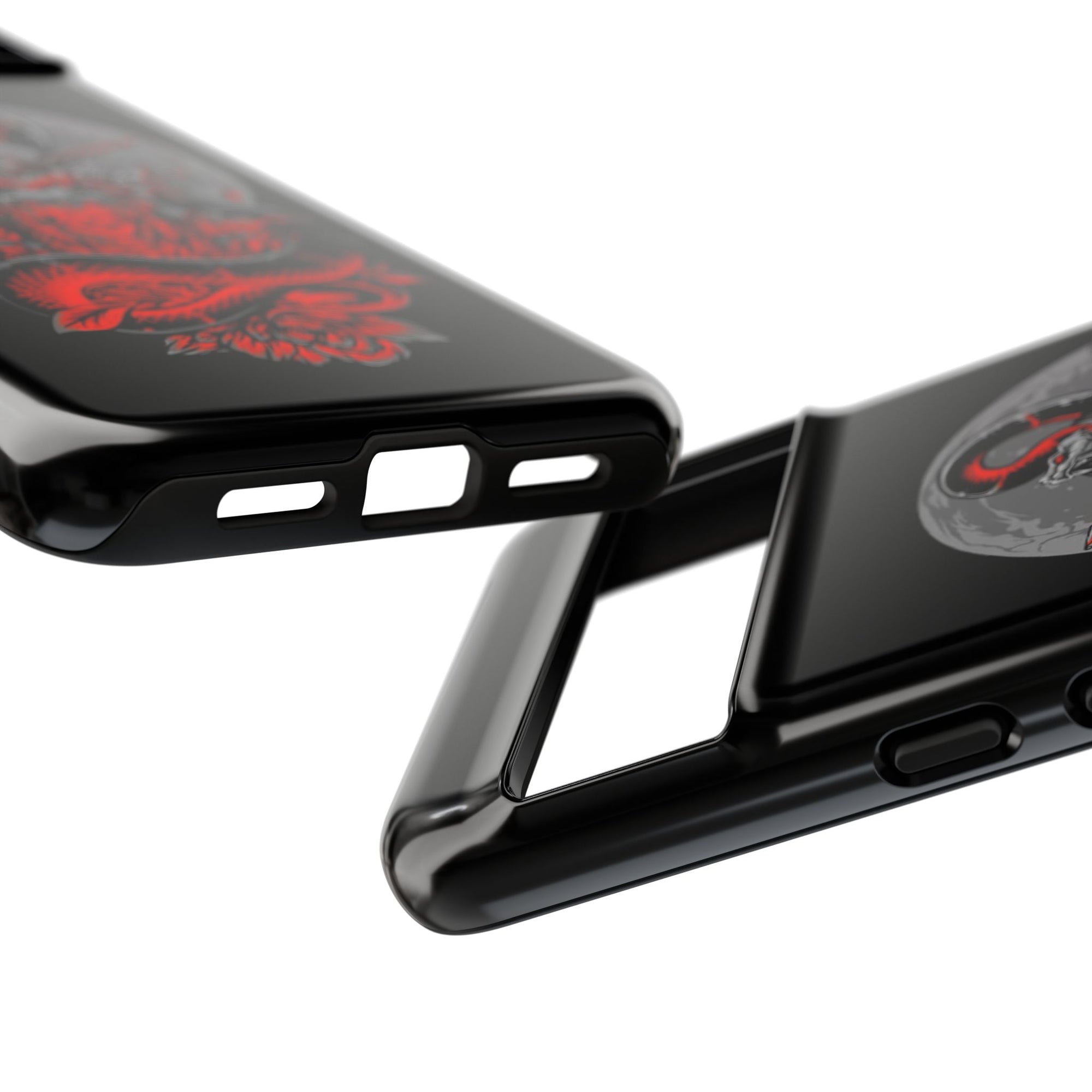 Tough Cases for iPhone, Dragon & Warrior Design, Durable Phone Protection, Perfect Gift for Tech Lovers, Unique Gifting