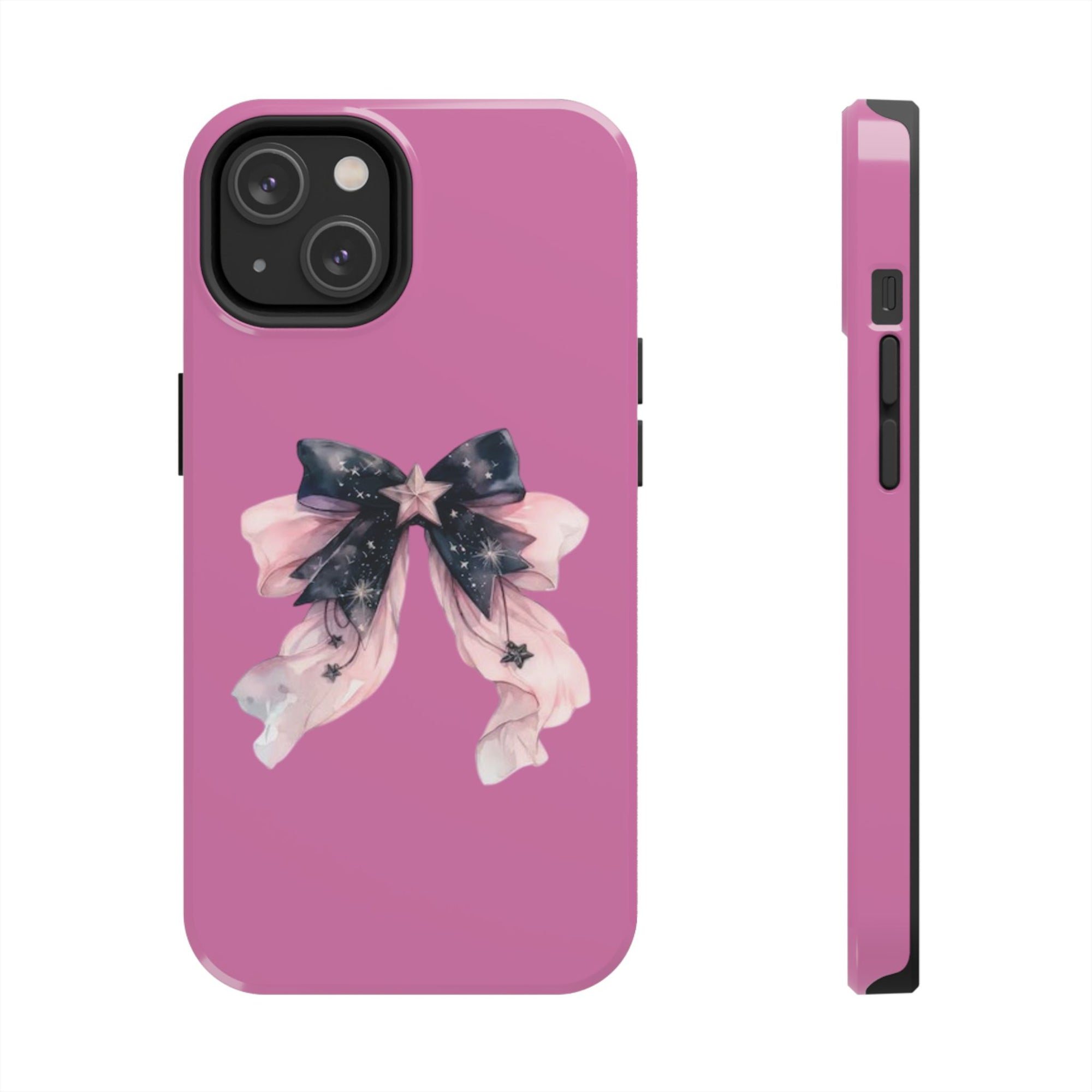 Pink Ribbon Tough Phone Cases, Galaxy Phone Covers, Chic Phone Protection, Ideal Gift for Her, Stylish Tech Accessories