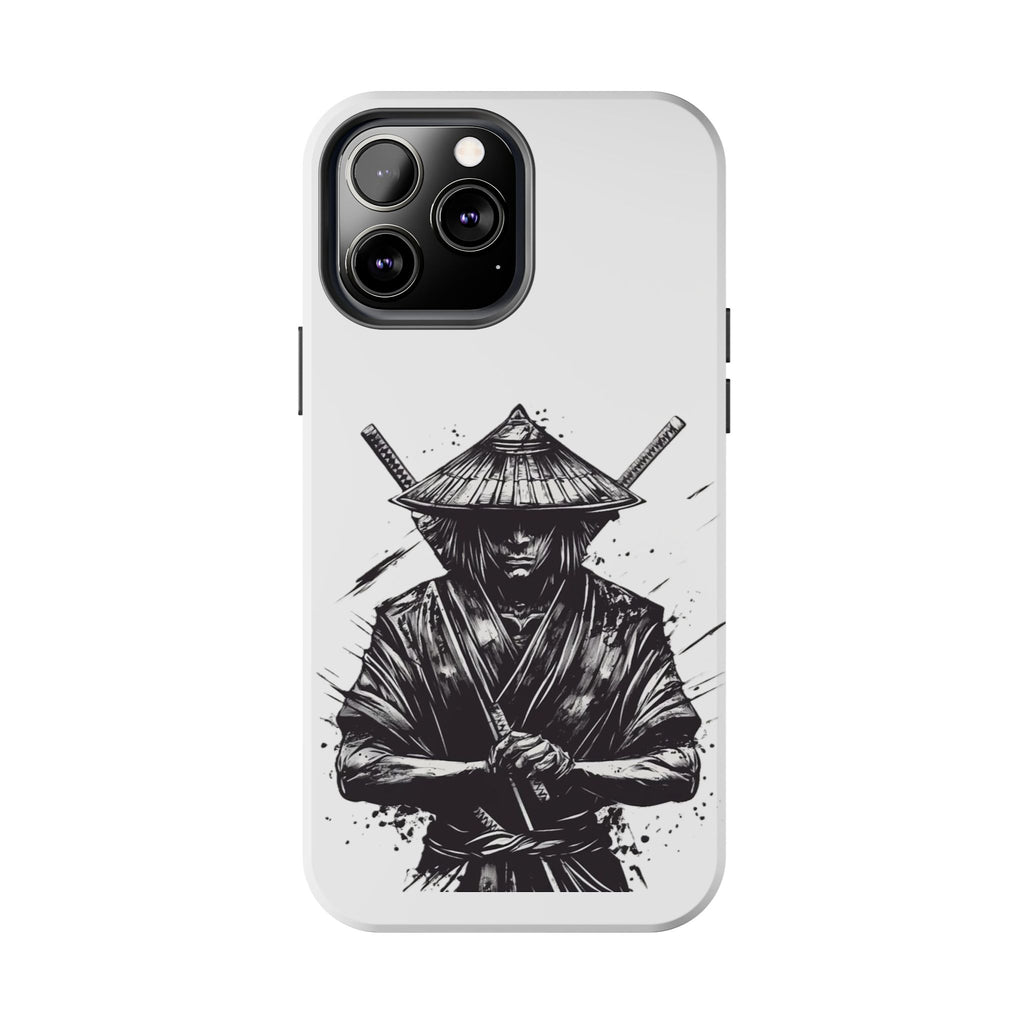 Samurai Tough Phone Cases, Rugged Smartphone Accessories, Durable Covers for Men, Unique Gifts for Him, Japanese Warrior Design