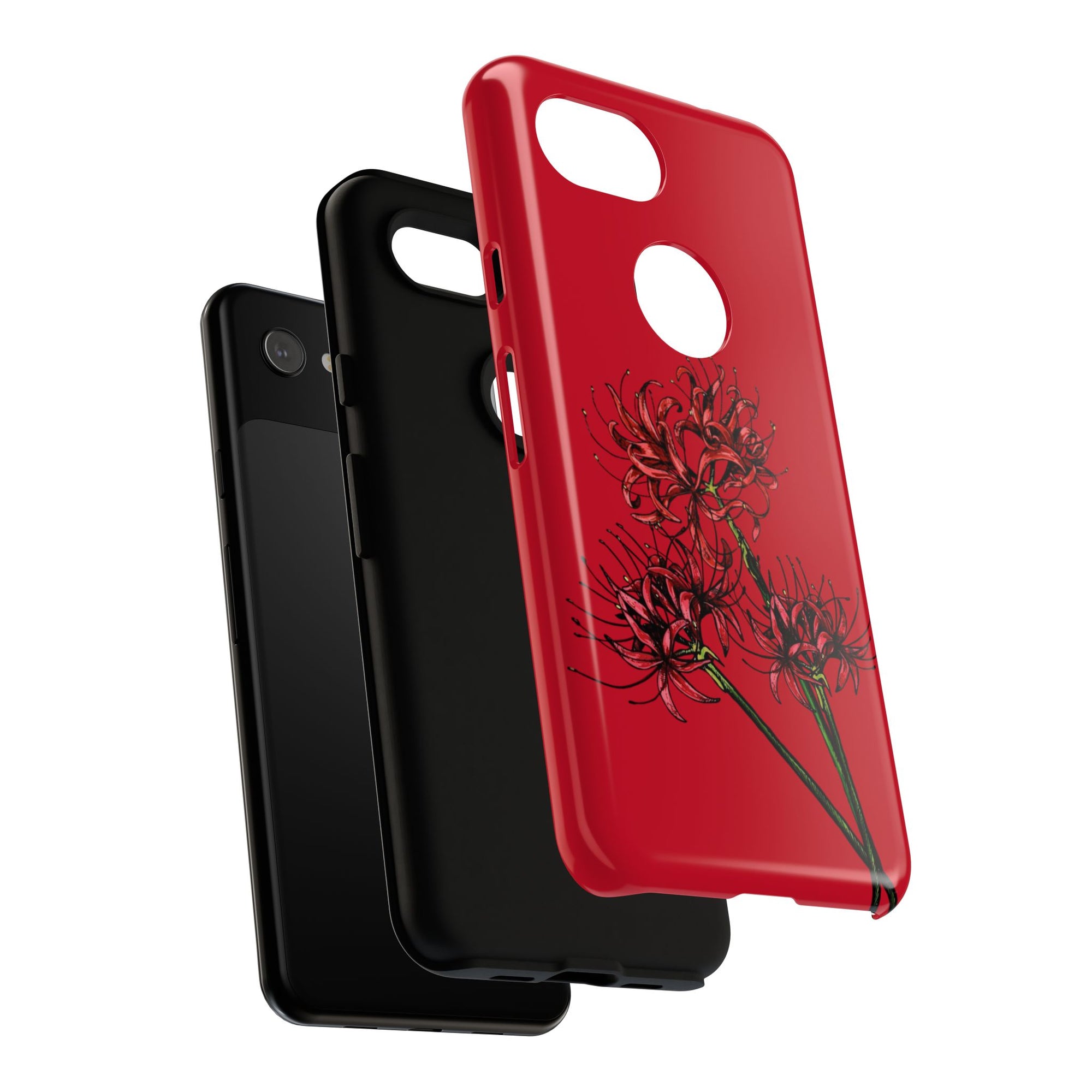 Floral Phone Case, Cute Durable Case for Plants Lovers, Stylish Tech Accessories, Gift for Her, Autumn Decor