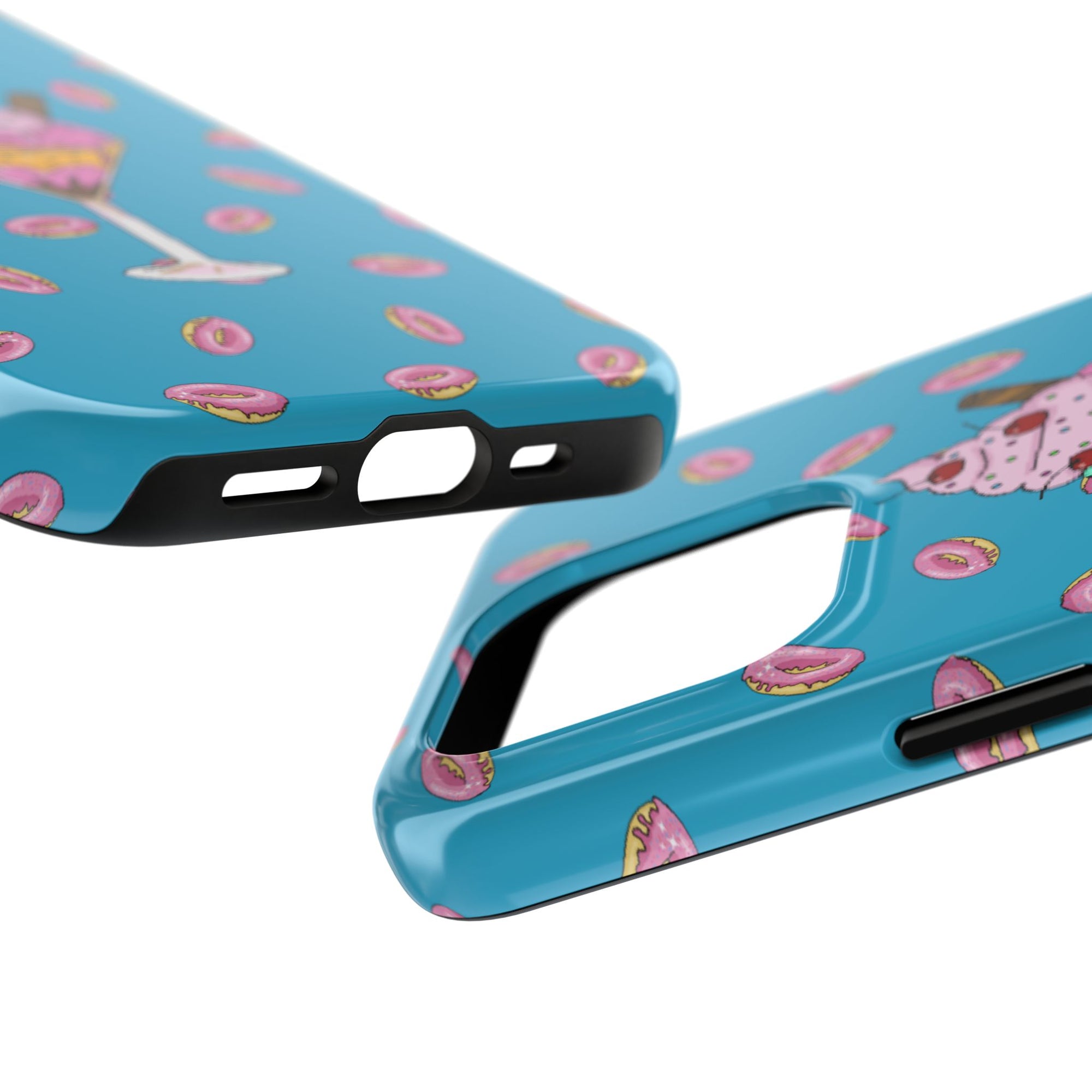 Cute Dessert Phone Cases, Fun iPhone Covers, Quirky Phone Accessories, Donut Lovers Gift, Ice Cream Phone Protector