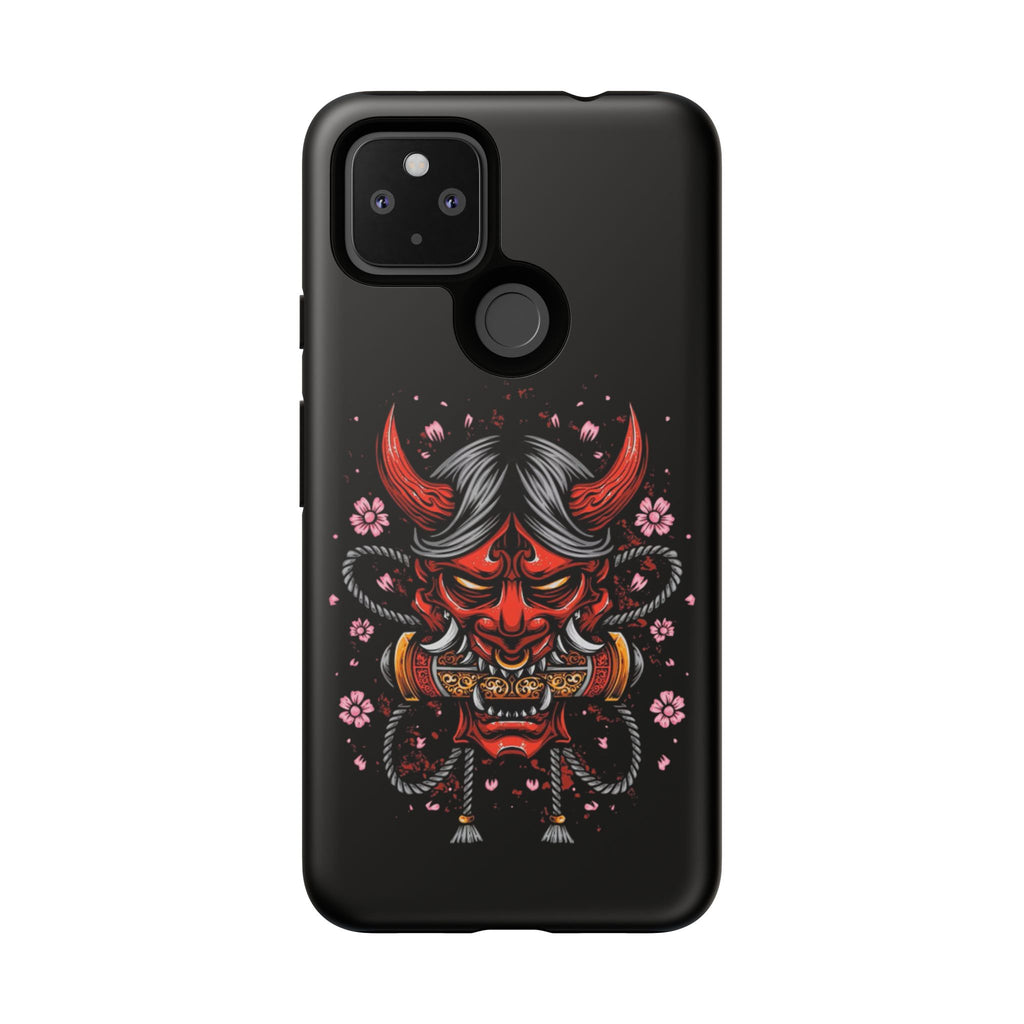 Tough Cases: Fierce Demon Phone Case, Edgy Phone Cover, Protect Your Device, Gift for Anime Fans, Unique Artwork Case