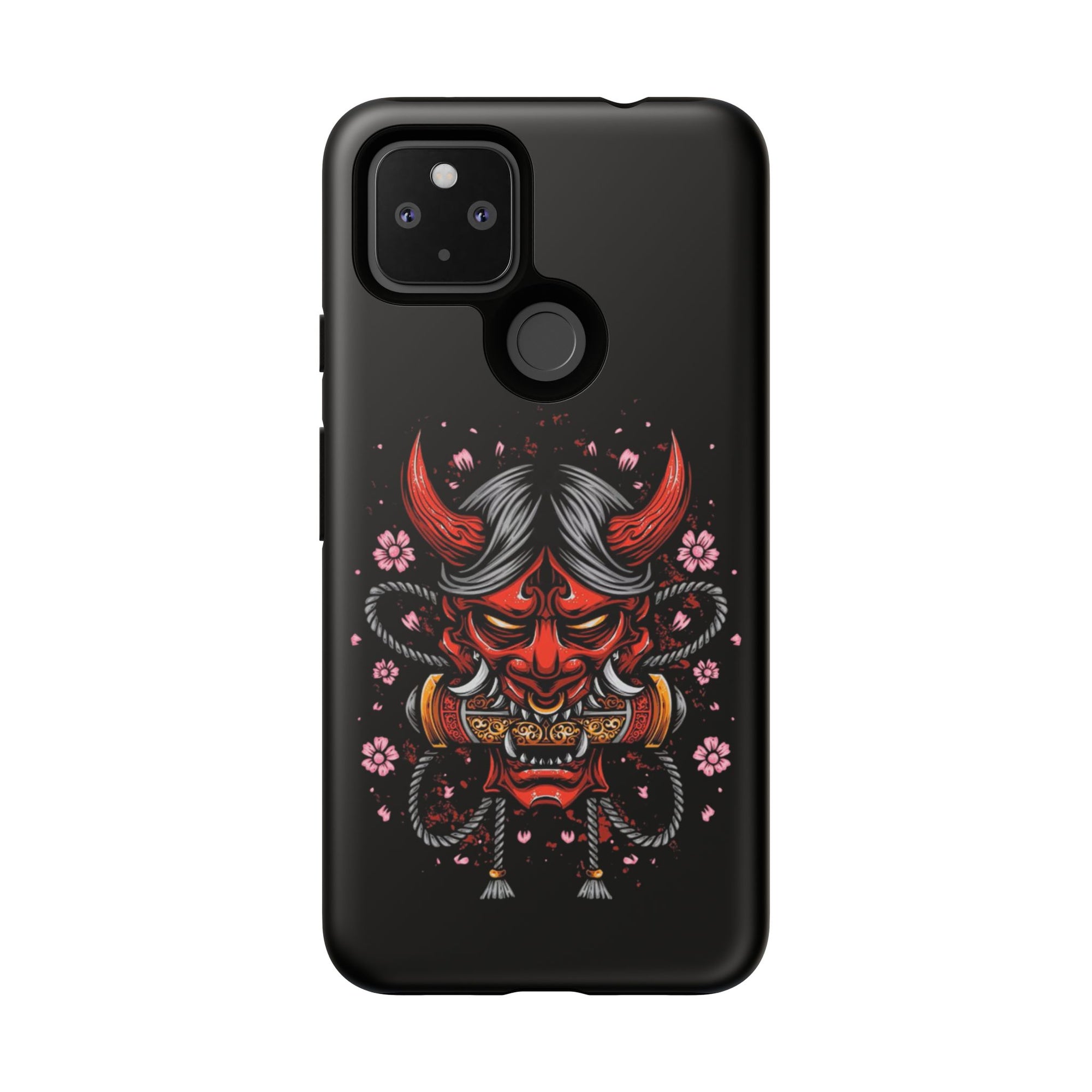 Tough Cases: Fierce Demon Phone Case, Edgy Phone Cover, Protect Your Device, Gift for Anime Fans, Unique Artwork Case