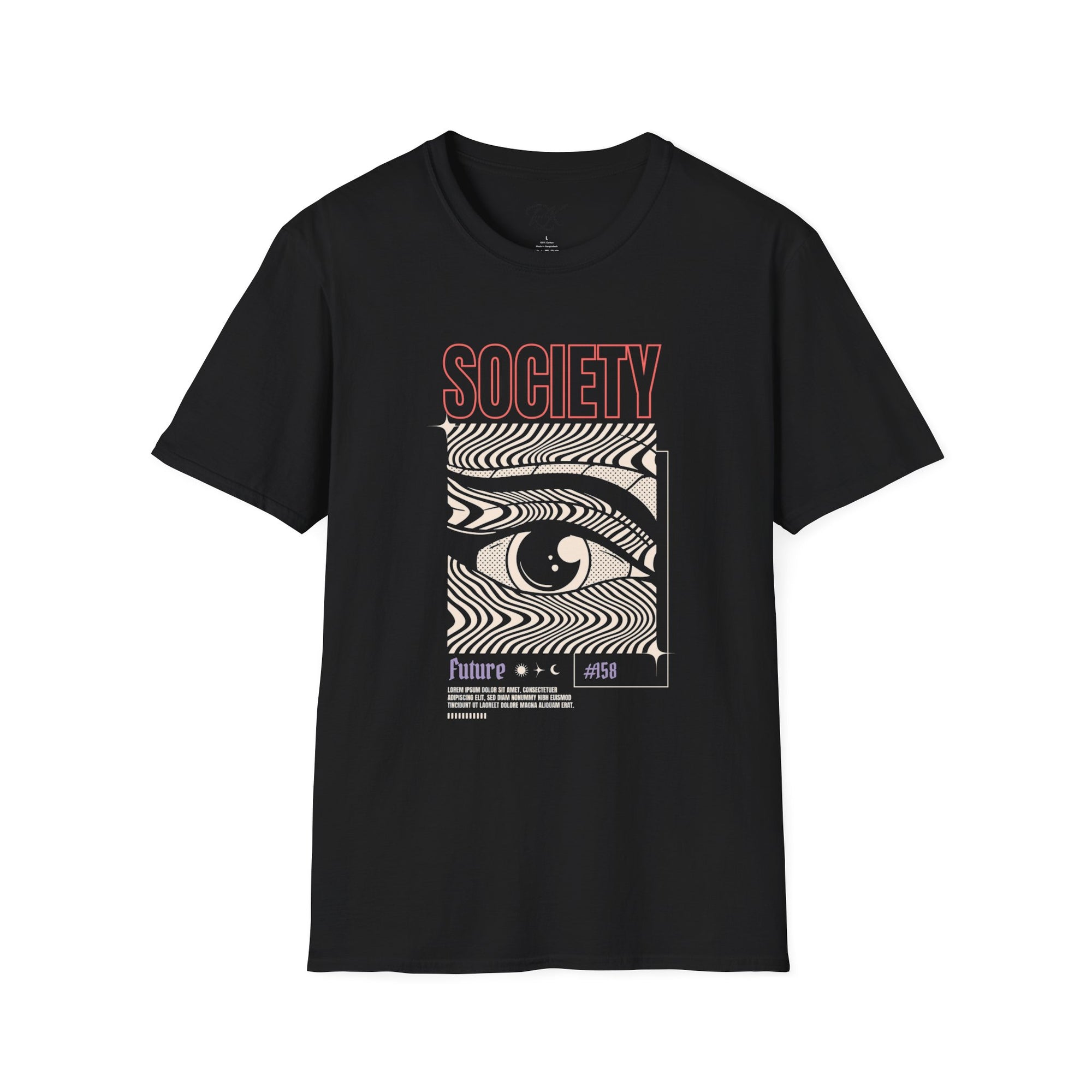 Society Graphic Unisex T-Shirt, Trendy Casual Tee, Unique Gift for Friends, Streetwear, Everyday Style