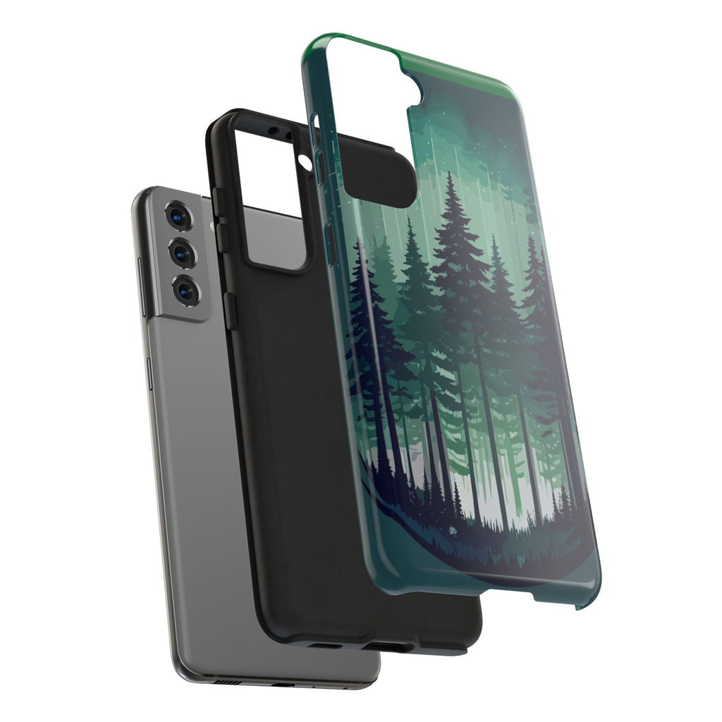 Tough Phone Cases – Forest Vibe, Nature Lover Gift, Outdoor Adventure Accessory, Eco-Friendly Phone Protection, Unique Gift Idea