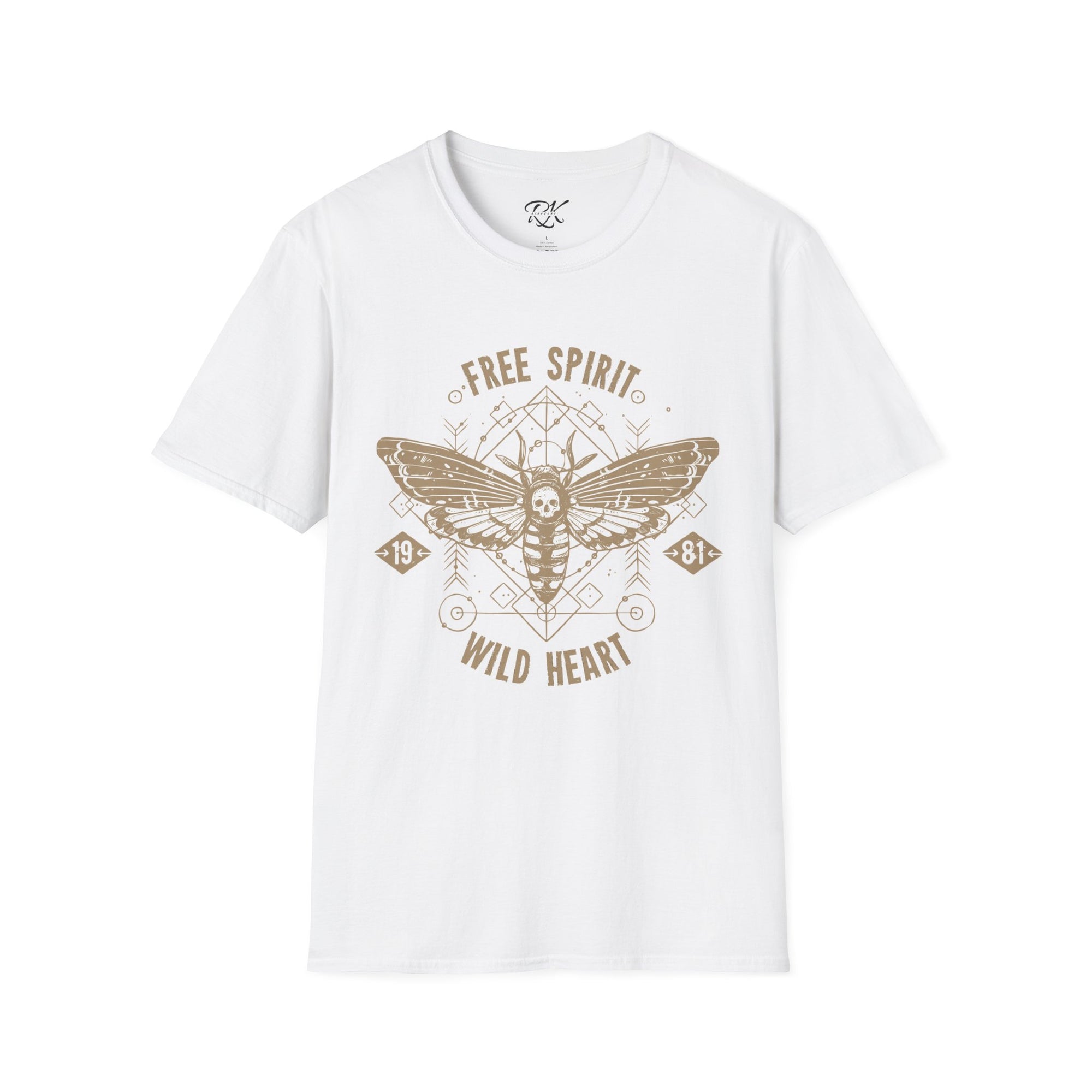 Free Spirit Wild Heart Unisex T-Shirt, Boho Graphic Tee, Nature Lover Shirt, Gift for Adventurers, Casual Wear, Everyday Comfort