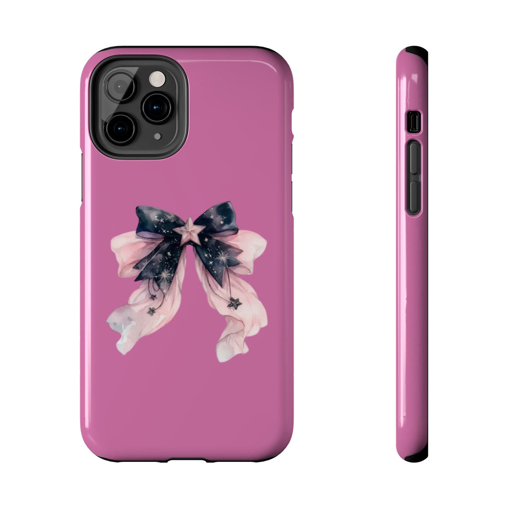 Pink Ribbon Tough Phone Cases, Galaxy Phone Covers, Chic Phone Protection, Ideal Gift for Her, Stylish Tech Accessories