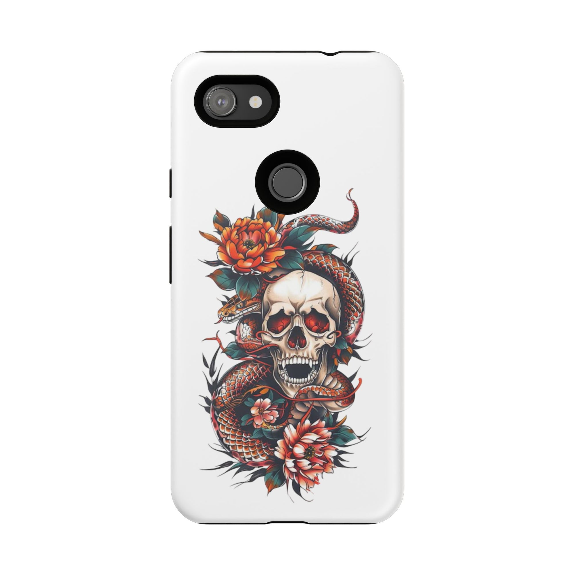 Tough Cases: Skull and Snake Phone Cases, Edgy Accessories, Alternative Fashion, Quirky Gift Ideas, Gothic Style