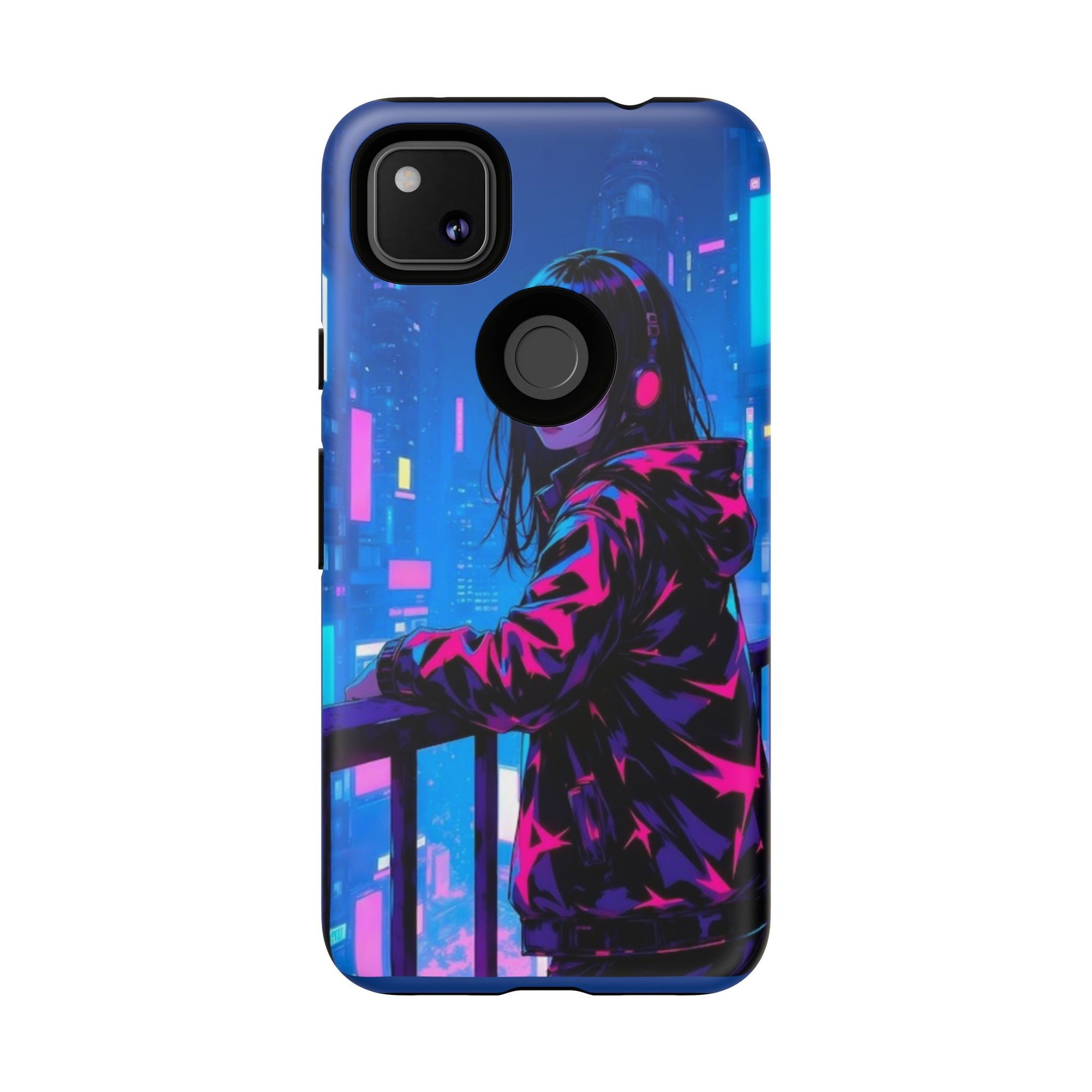 Futuristic Phone Case, Cyberpunk Aesthetic, Tough Phone Cover, Urban Style, Gift for Tech Lovers, Unique Phone Accessories, Streetwear [...]
