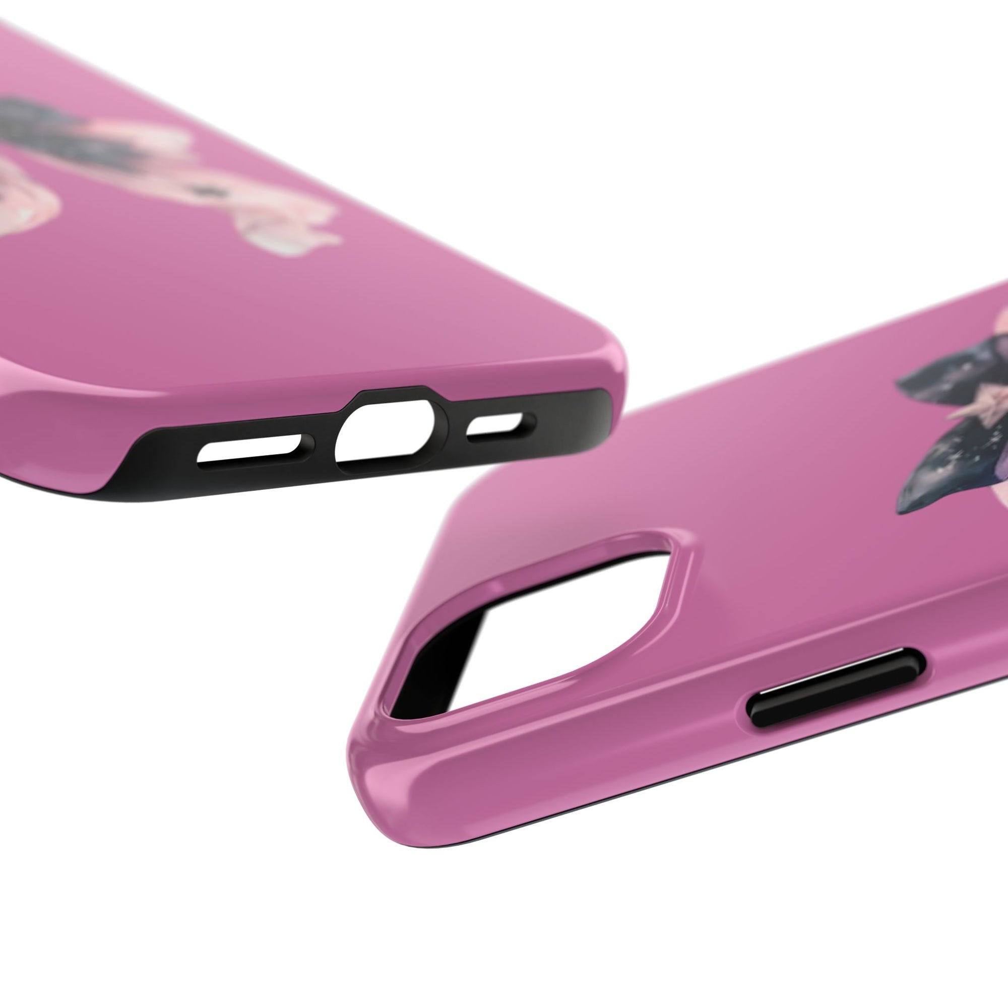 Pink Ribbon Tough Phone Cases, Galaxy Phone Covers, Chic Phone Protection, Ideal Gift for Her, Stylish Tech Accessories