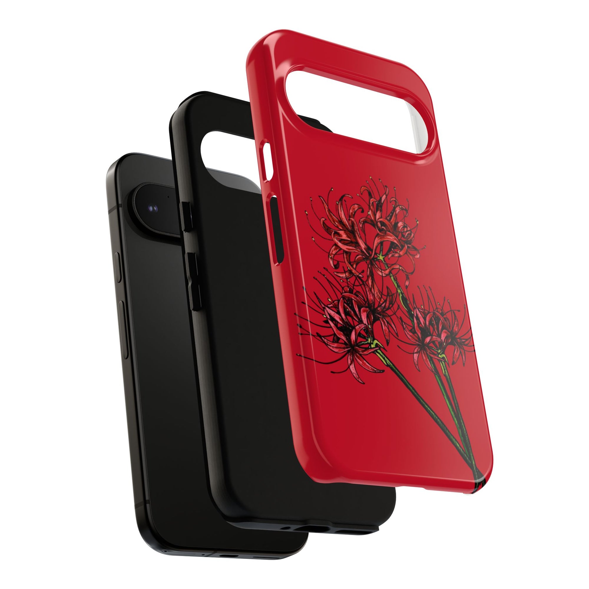 Floral Phone Case, Cute Durable Case for Plants Lovers, Stylish Tech Accessories, Gift for Her, Autumn Decor