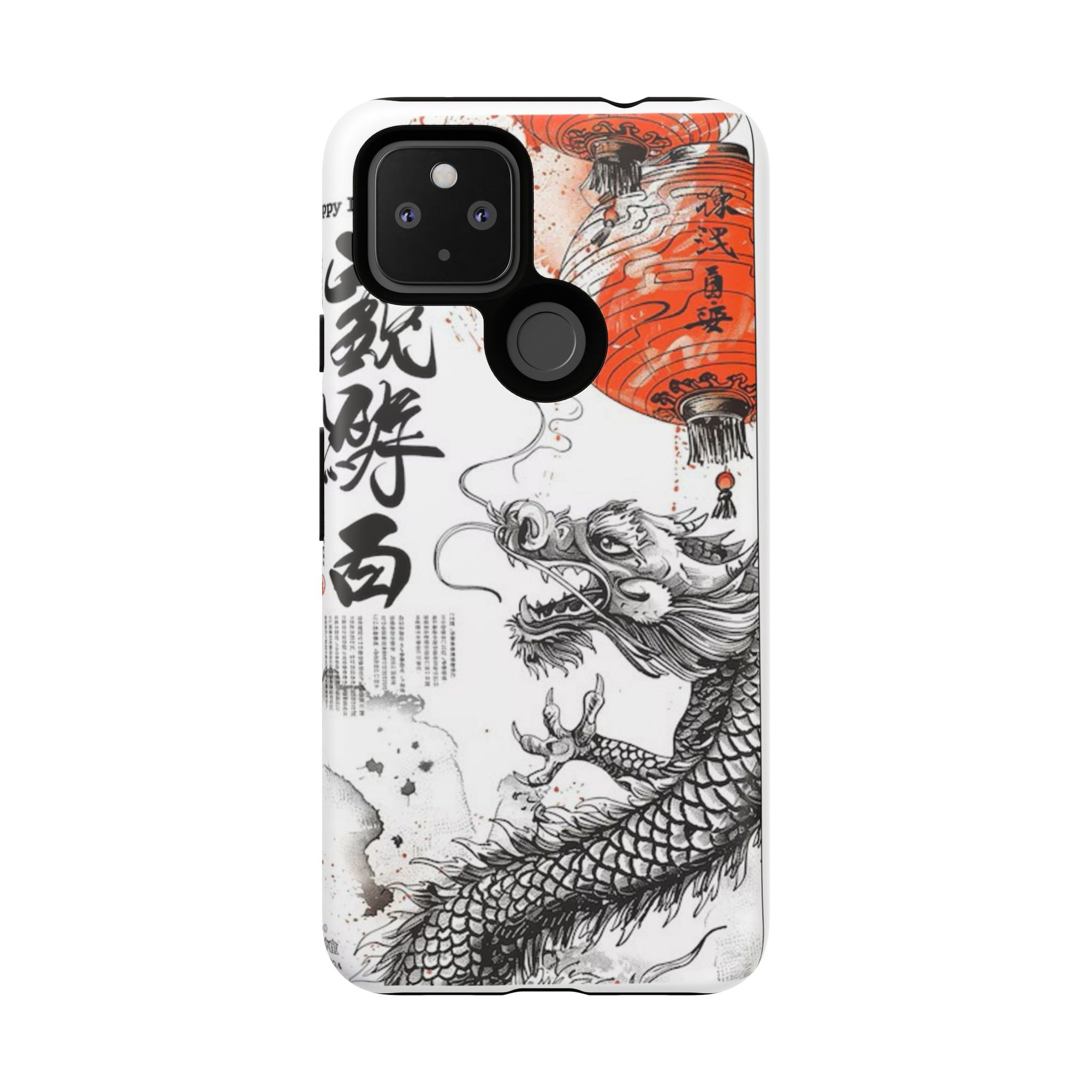 Dragon Design Phone Case, Tough Cases with Chinese Art for Unique Style, Gift for Art Lovers, Phone Protection, Trendy Accessories