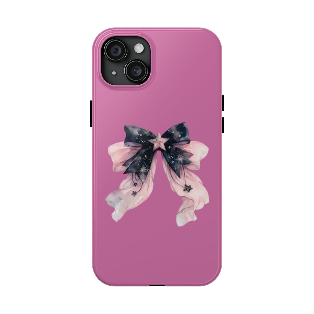 Pink Ribbon Tough Phone Cases, Galaxy Phone Covers, Chic Phone Protection, Ideal Gift for Her, Stylish Tech Accessories